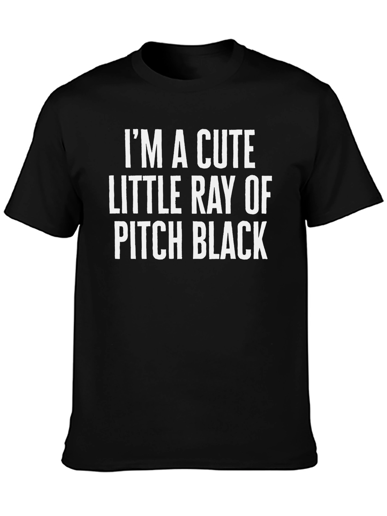 Cute Little Ray of Pitch Black Graphic T-Shirt