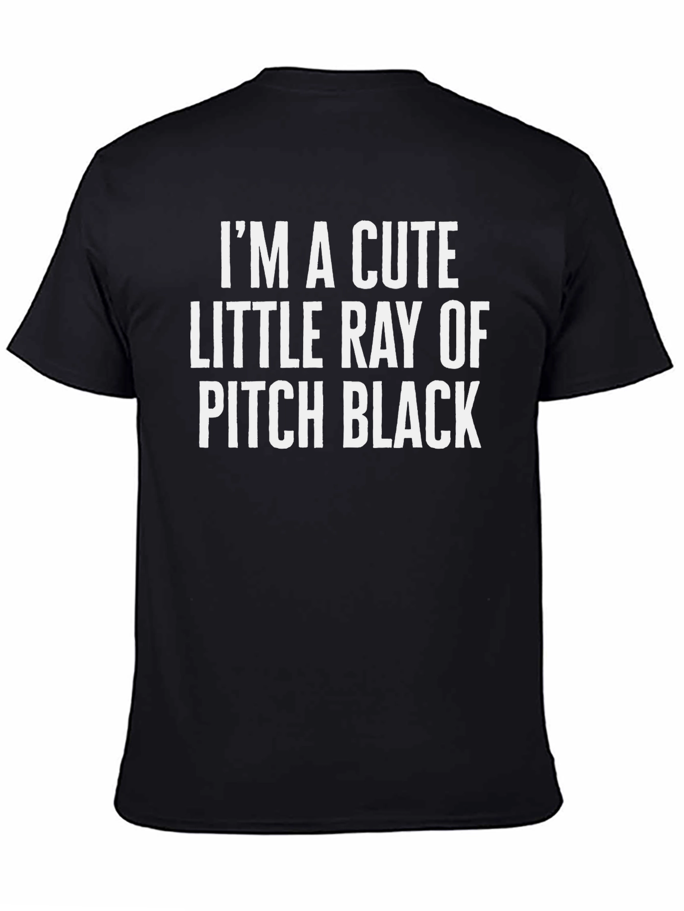 Cute Little Ray of Pitch Black Graphic T-Shirt