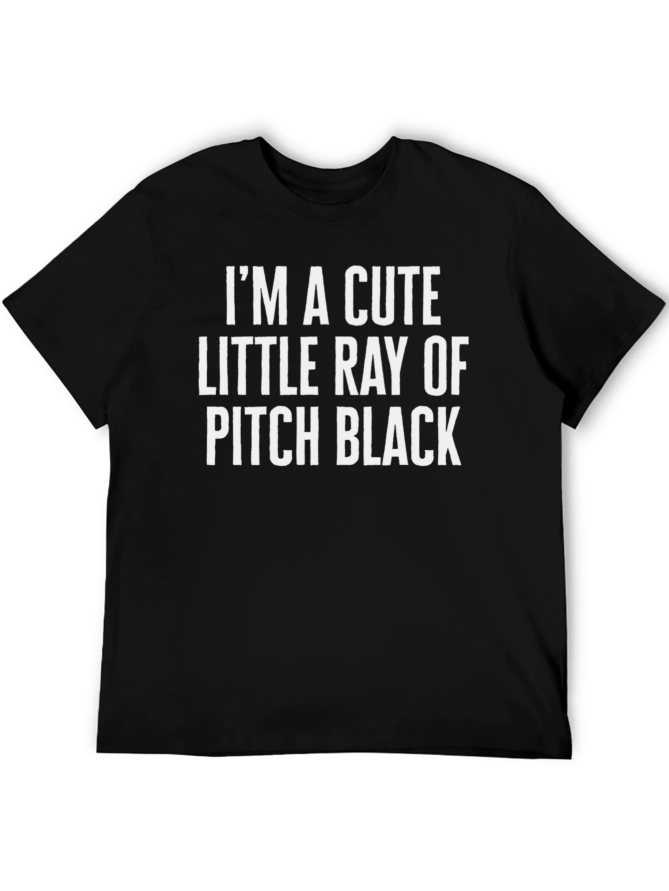 Cute Little Ray of Pitch Black Graphic T-Shirt
