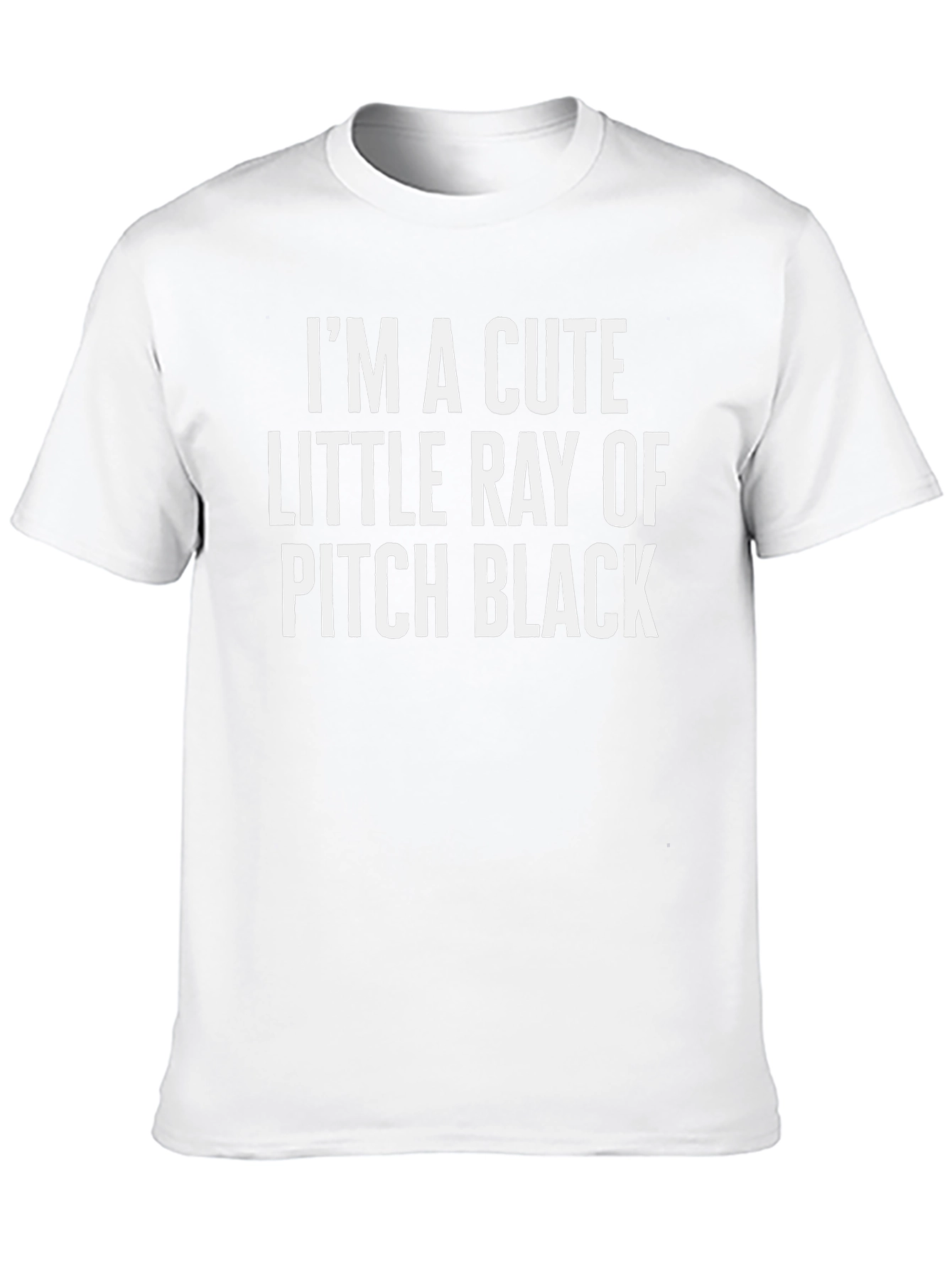 Cute Little Ray of Pitch Black Graphic T-Shirt