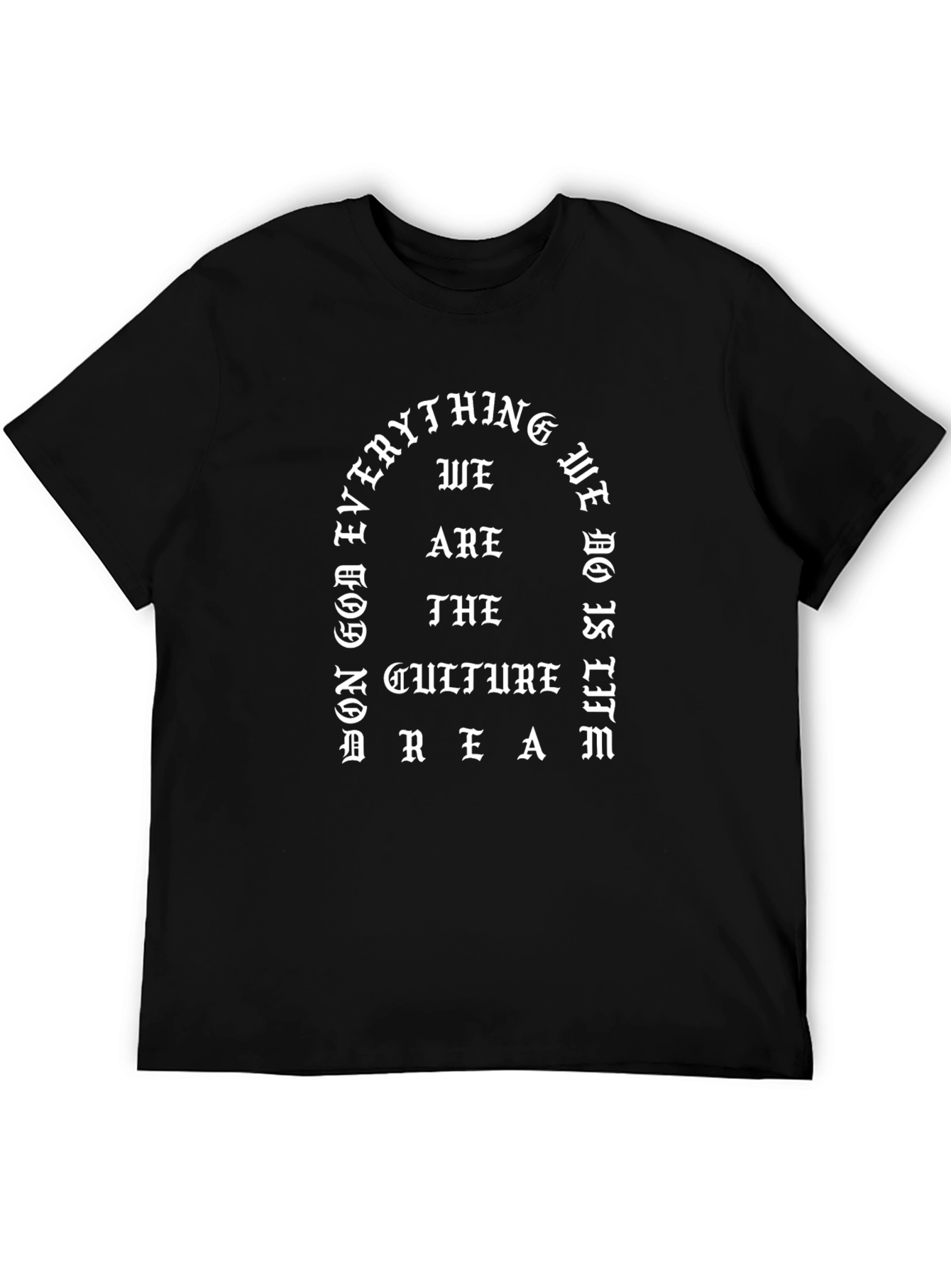 Culture Dream T-Shirt - Black