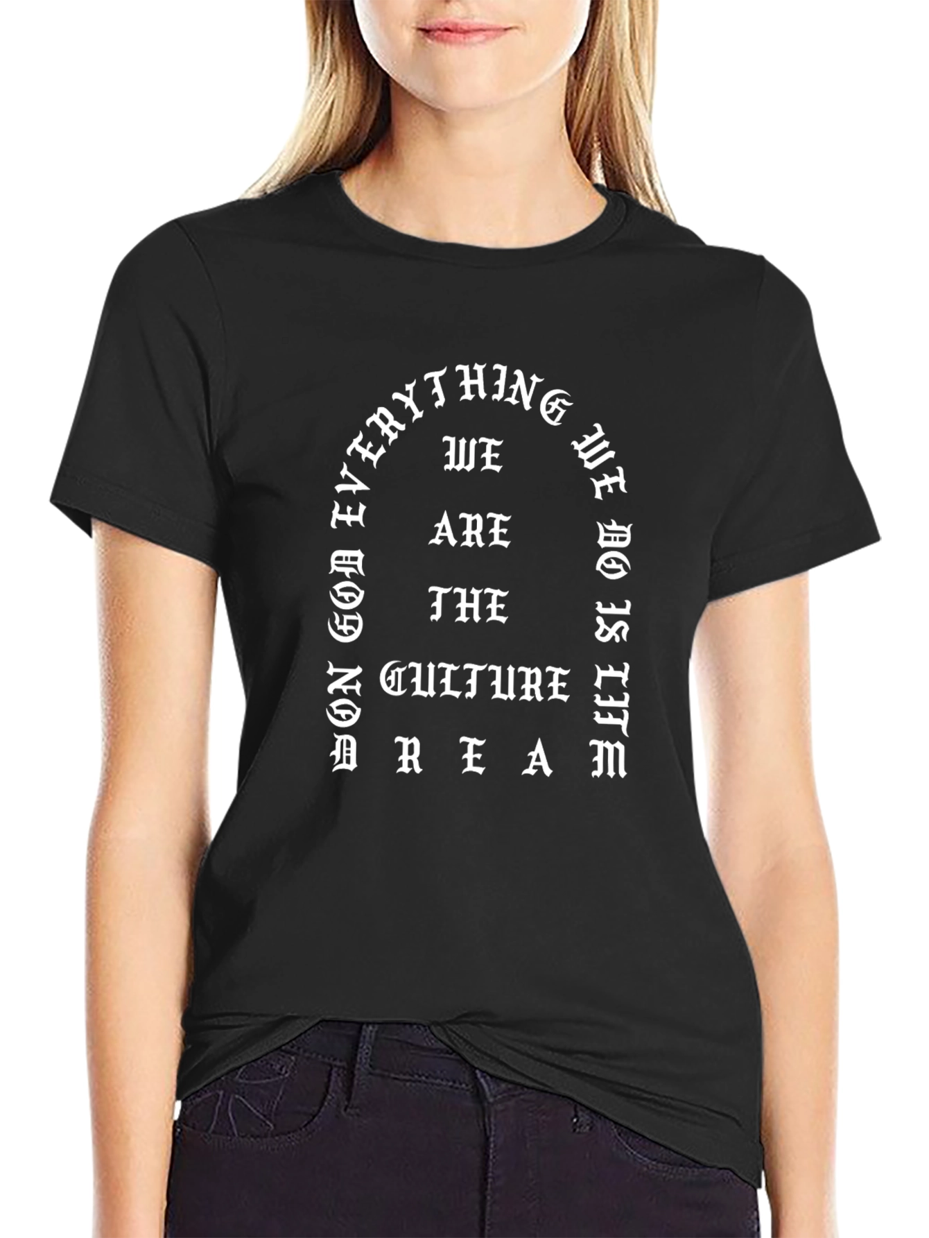 Culture Dream T-Shirt - Black