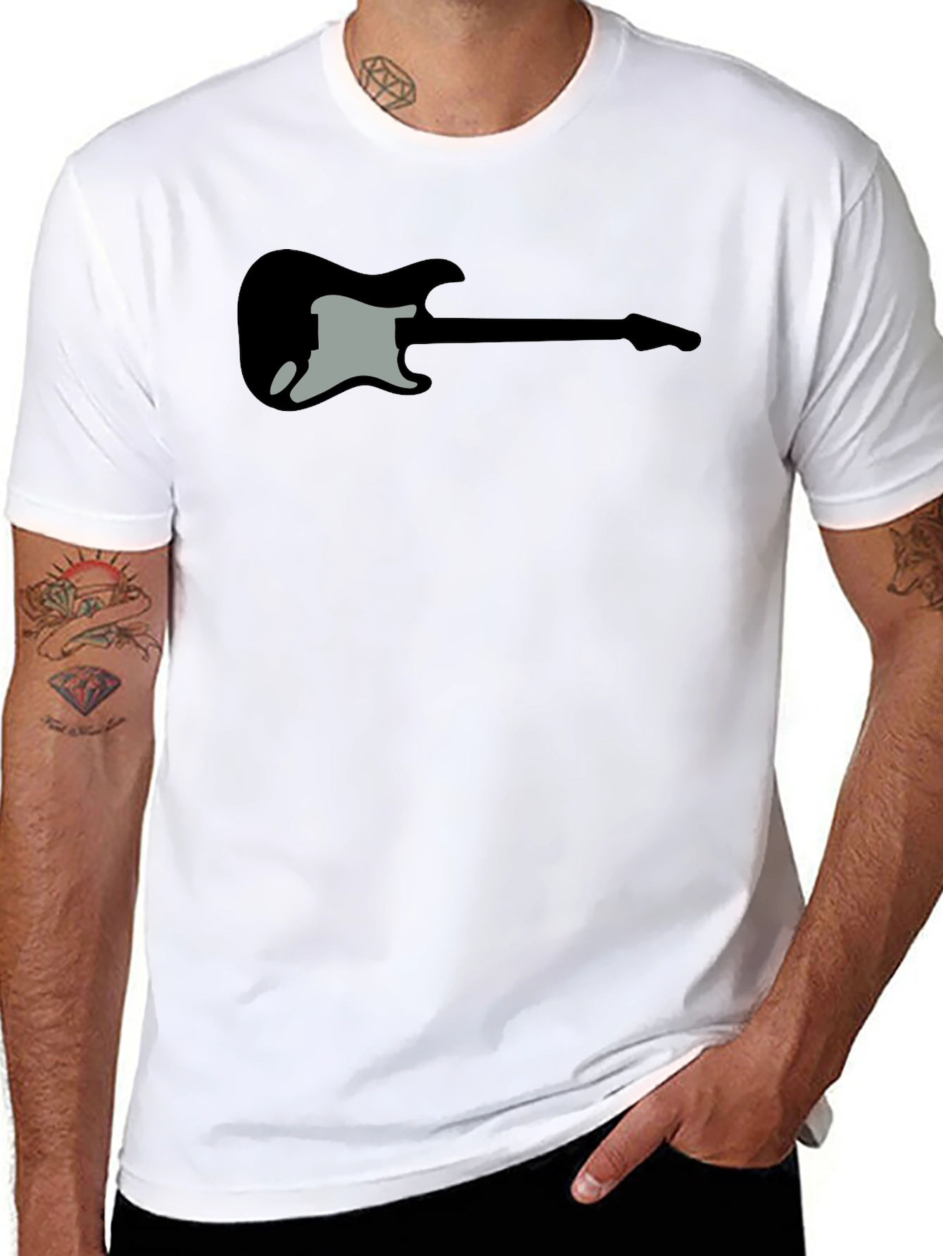 Electric Guitar Graphic T-Shirt