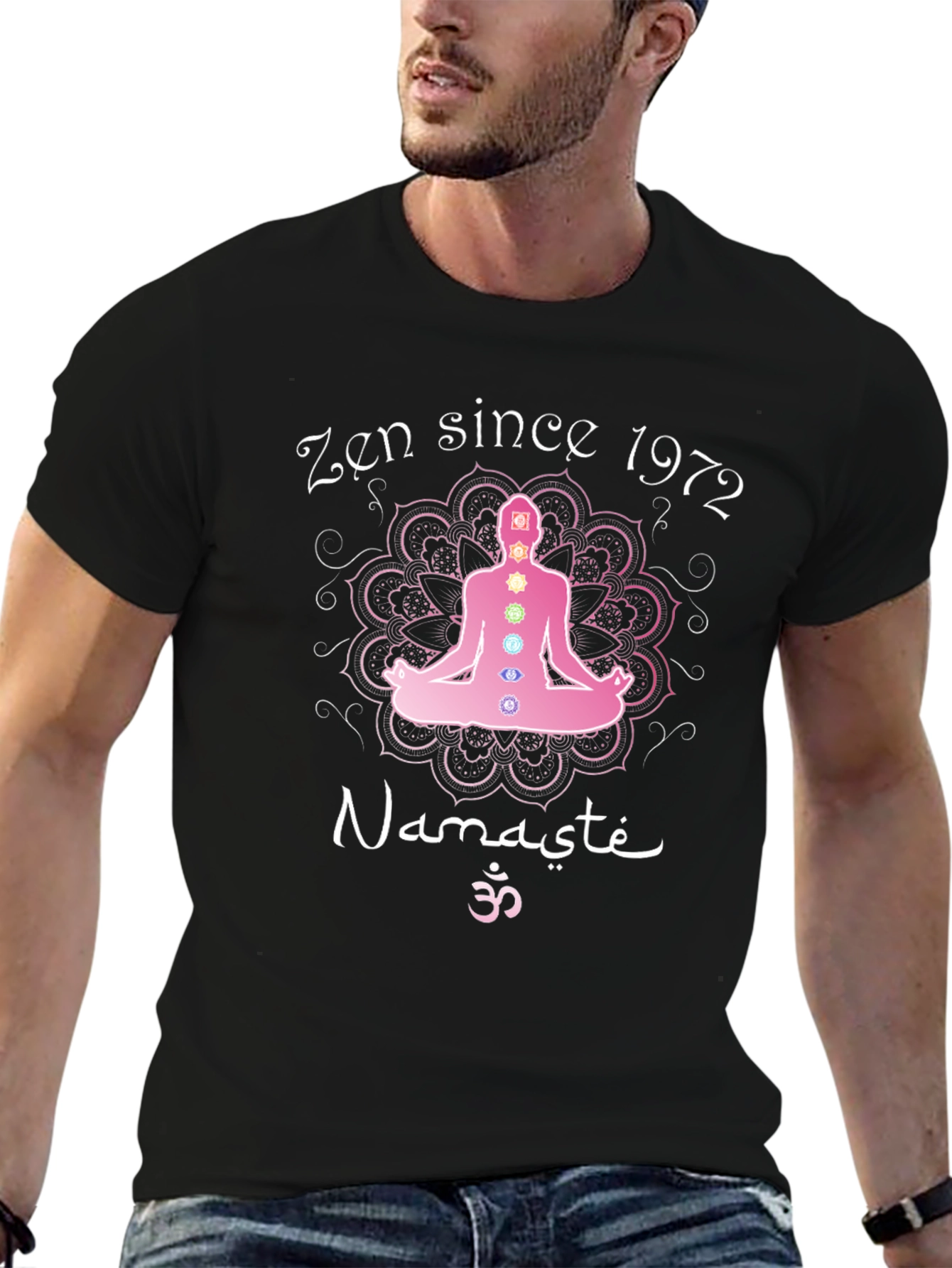 Zen Since 1972 Namaste Meditation T-Shirt