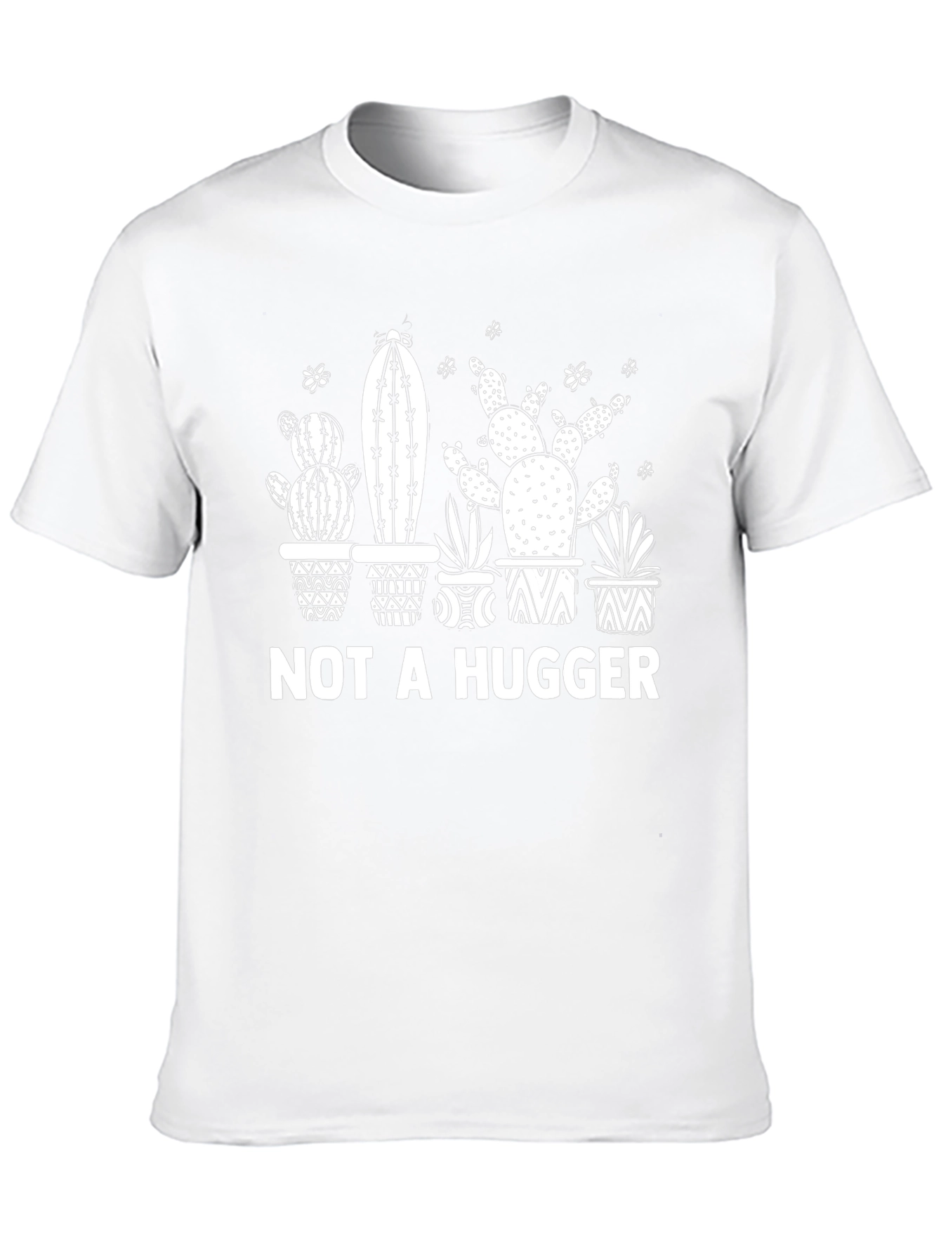 Not a Hugger Cactus Graphic Tee