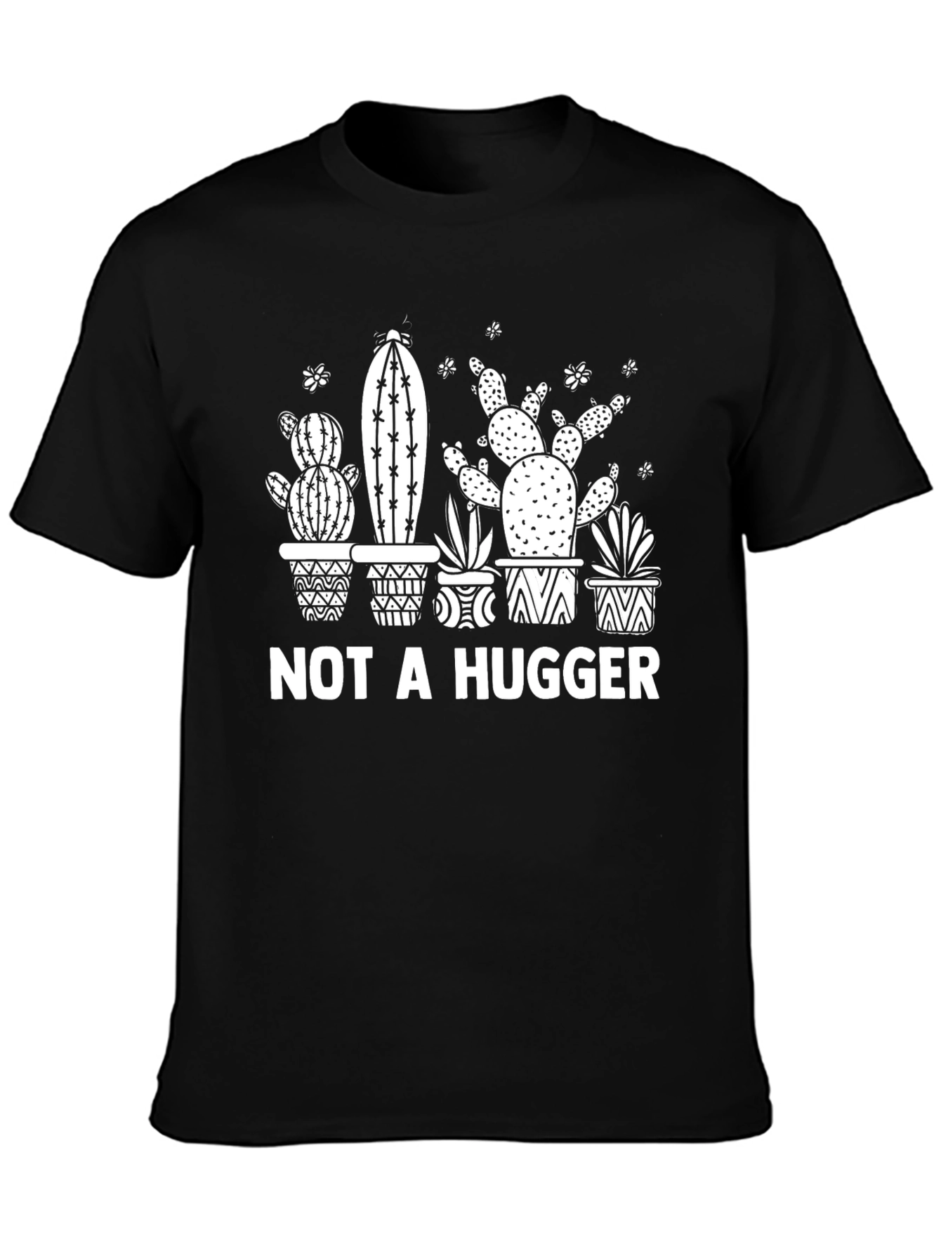 Not a Hugger Cactus Graphic Tee