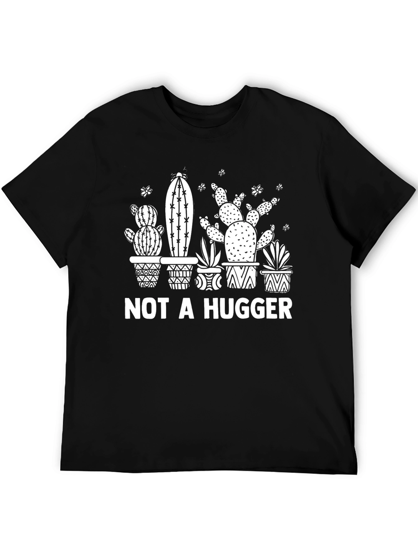 Not a Hugger Cactus Graphic Tee