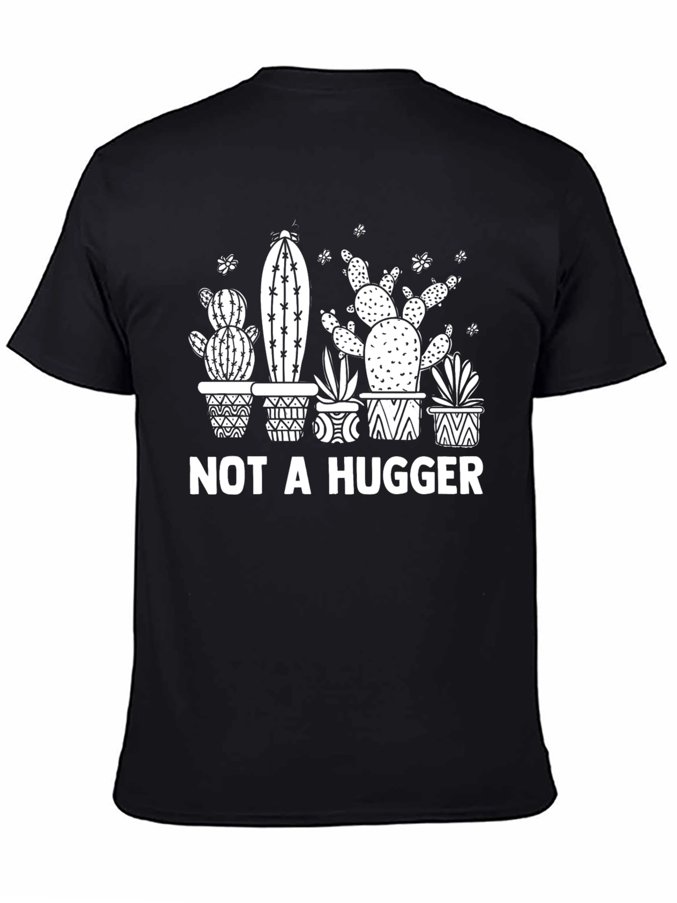 Not a Hugger Cactus Graphic Tee