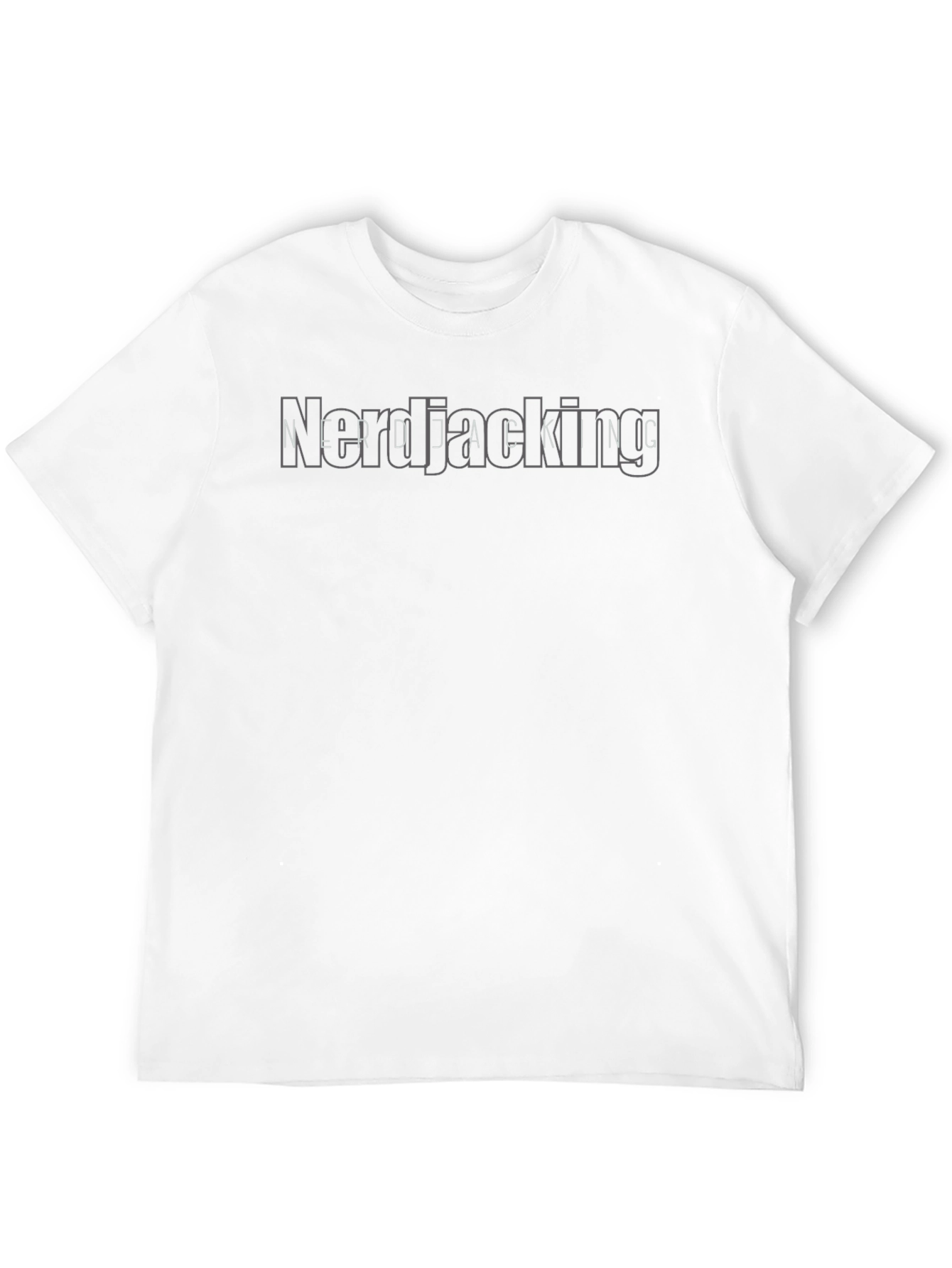 Nerdjacking Graphic Tee - Black