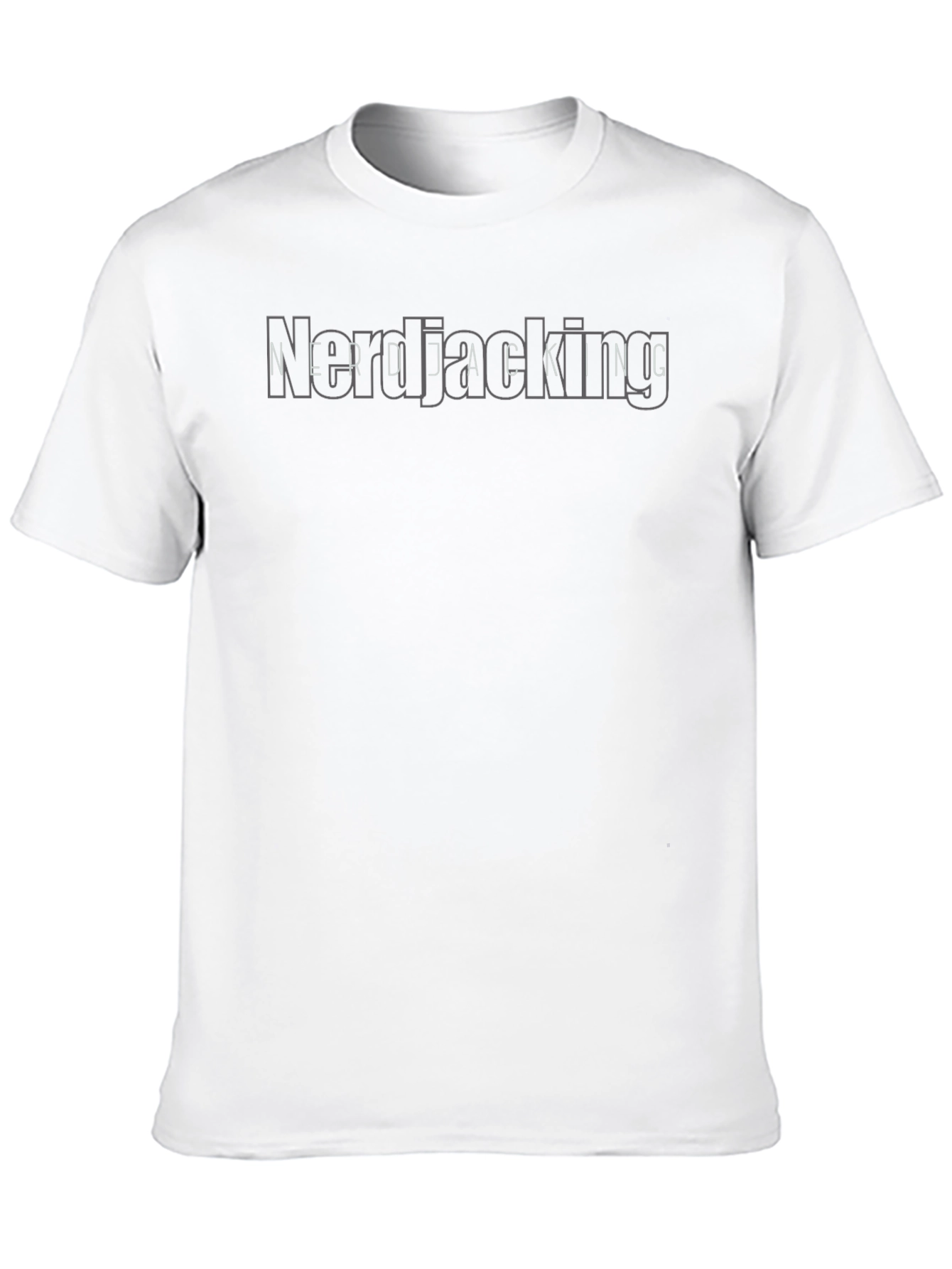 Nerdjacking Graphic Tee - Black