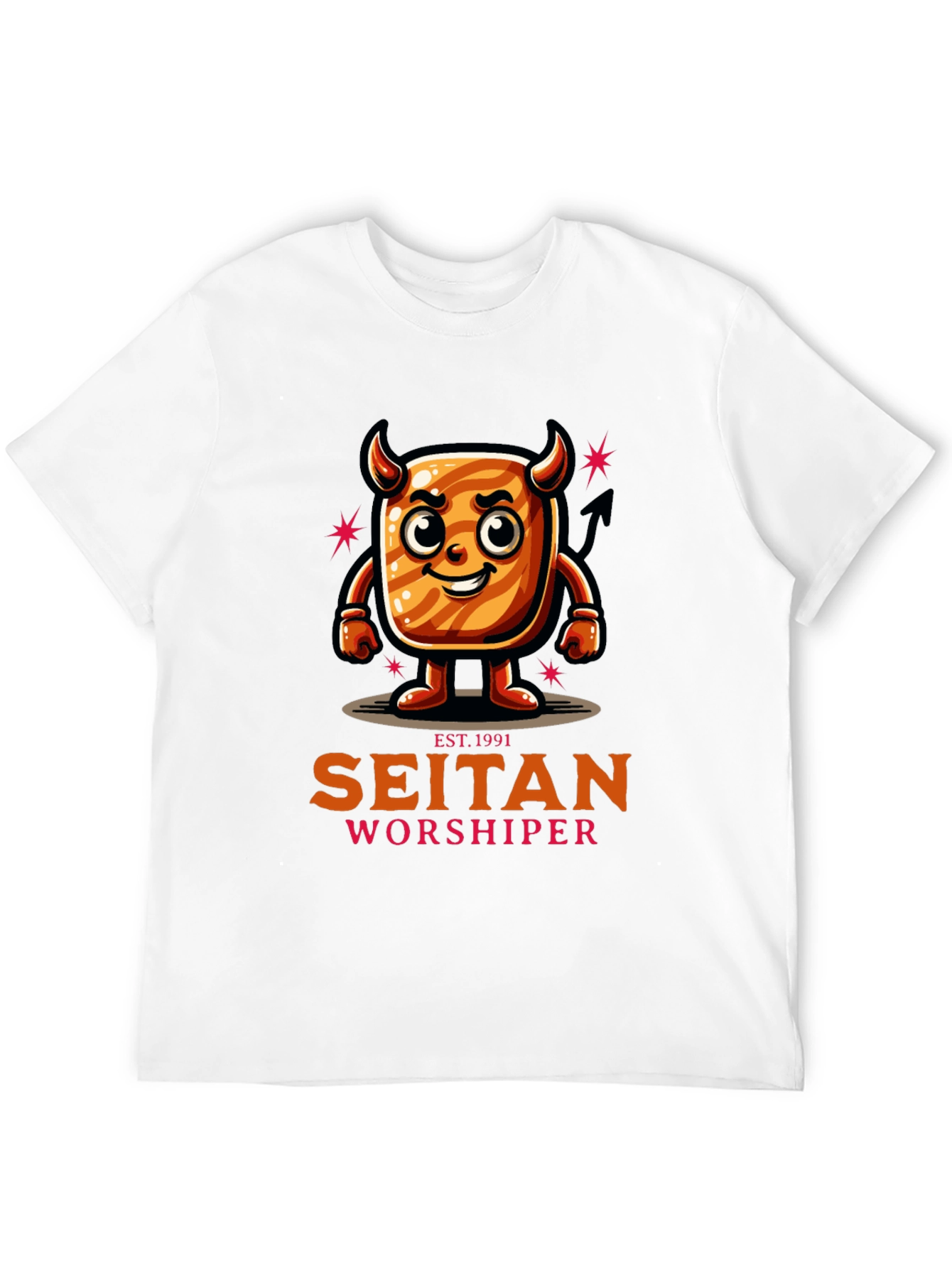 Seitan Worshiper Graphic T-Shirt