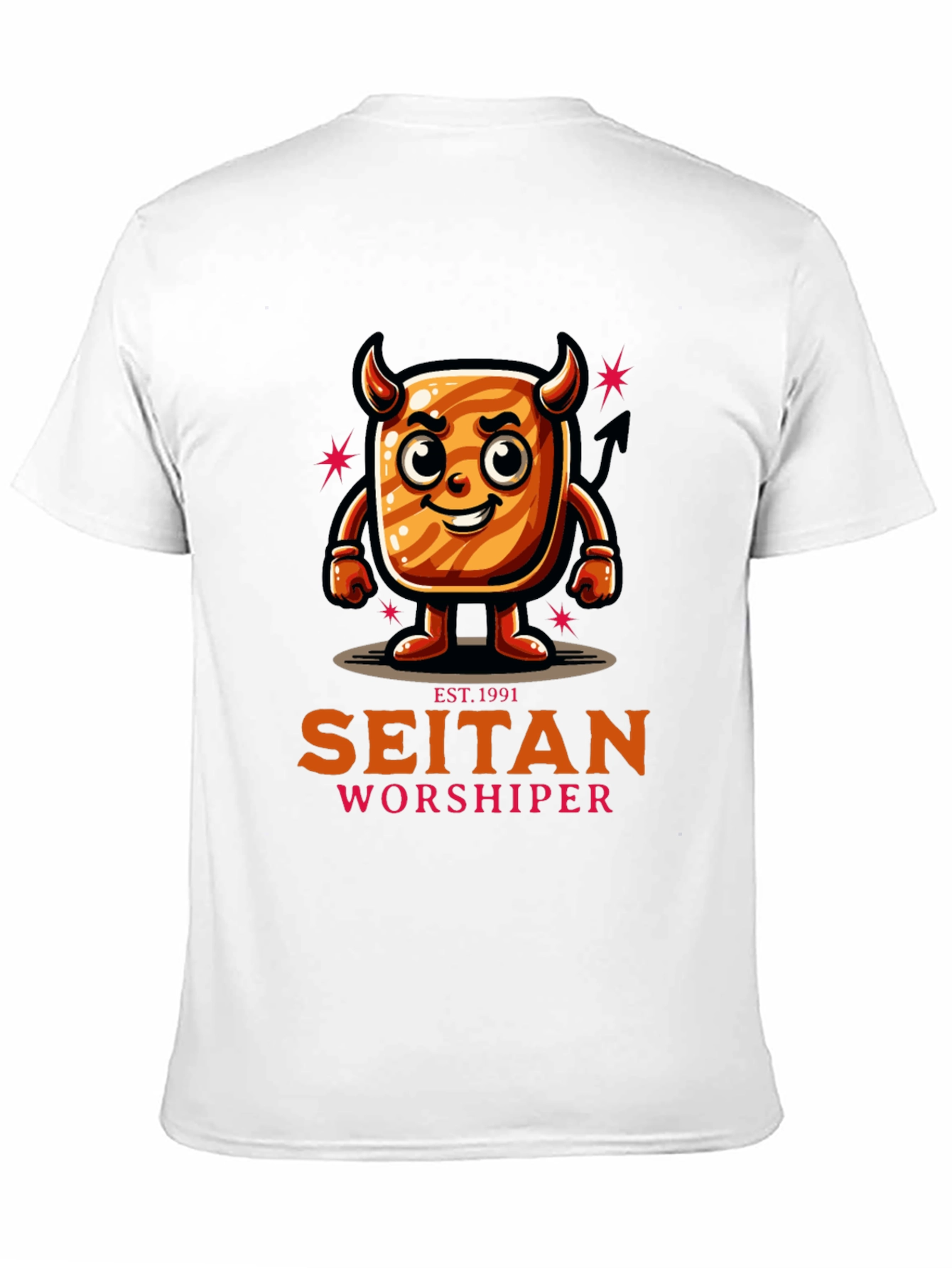 Seitan Worshiper Graphic T-Shirt