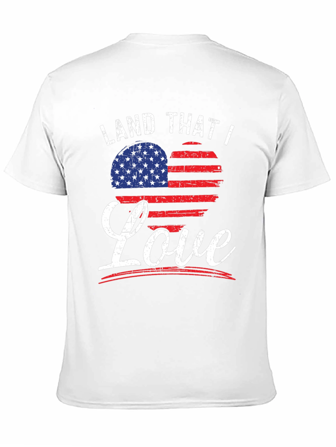 Land That I Love Patriotic Graphic Tee