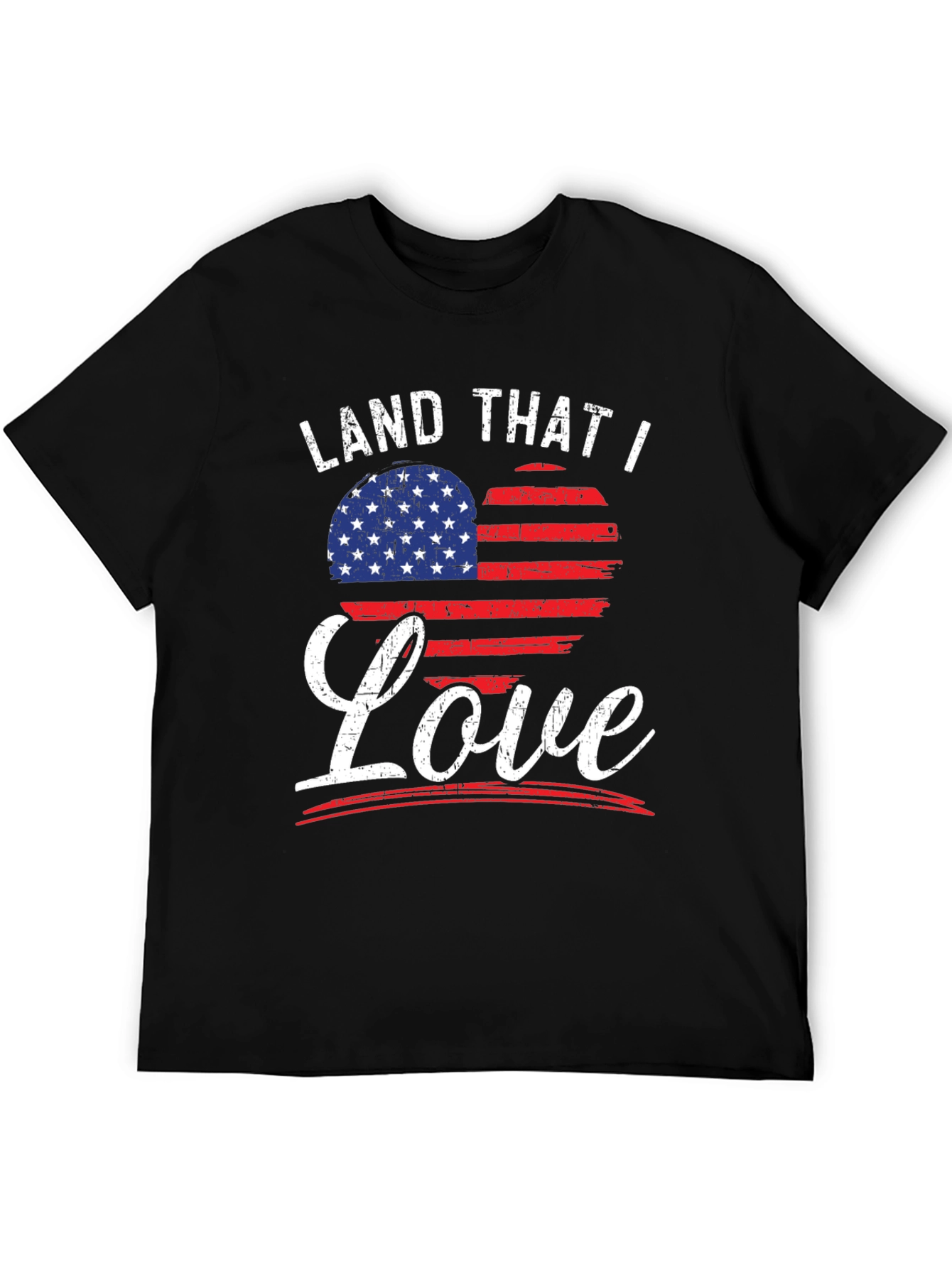 Land That I Love Patriotic Graphic Tee