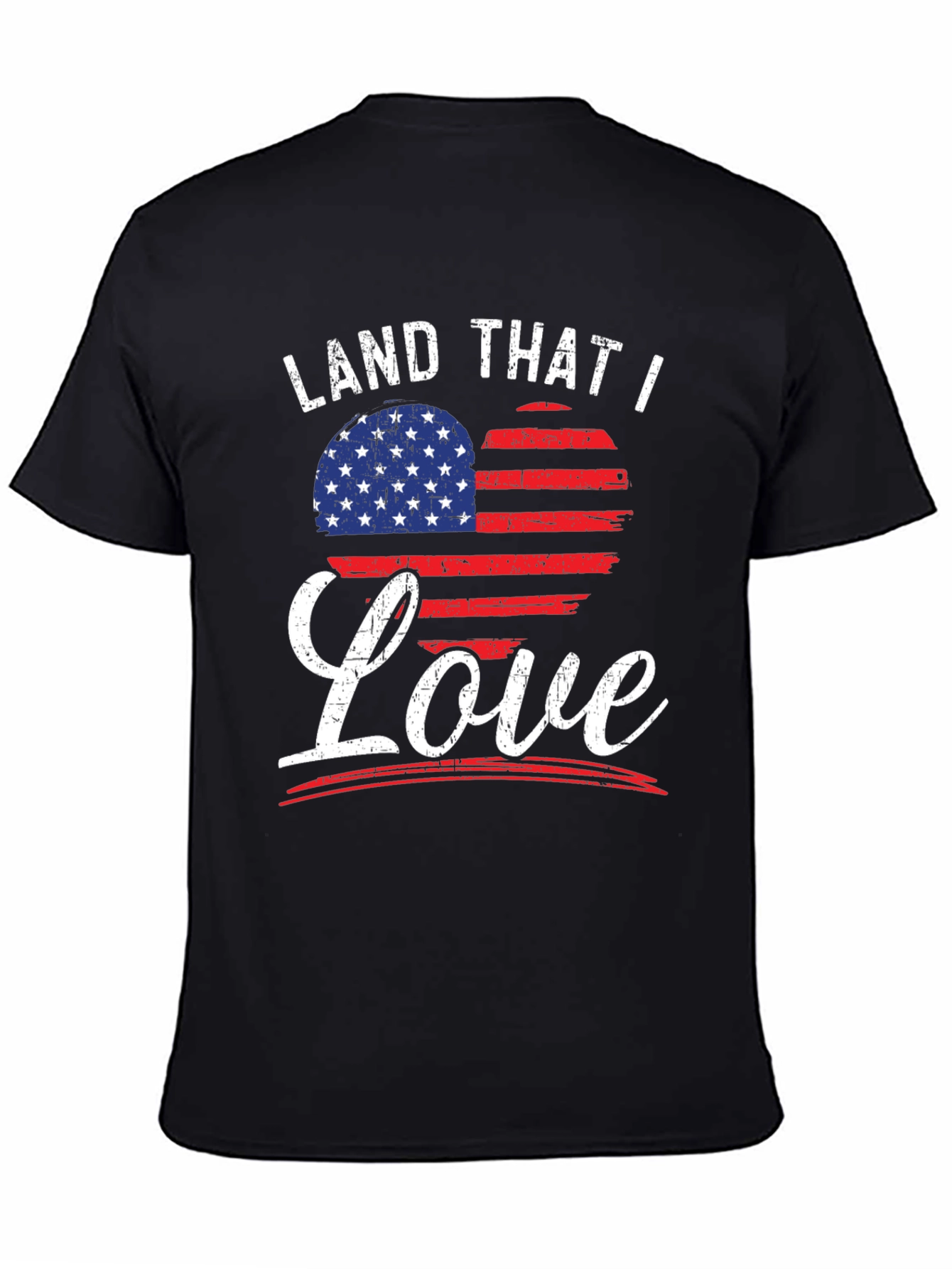 Land That I Love Patriotic Graphic Tee