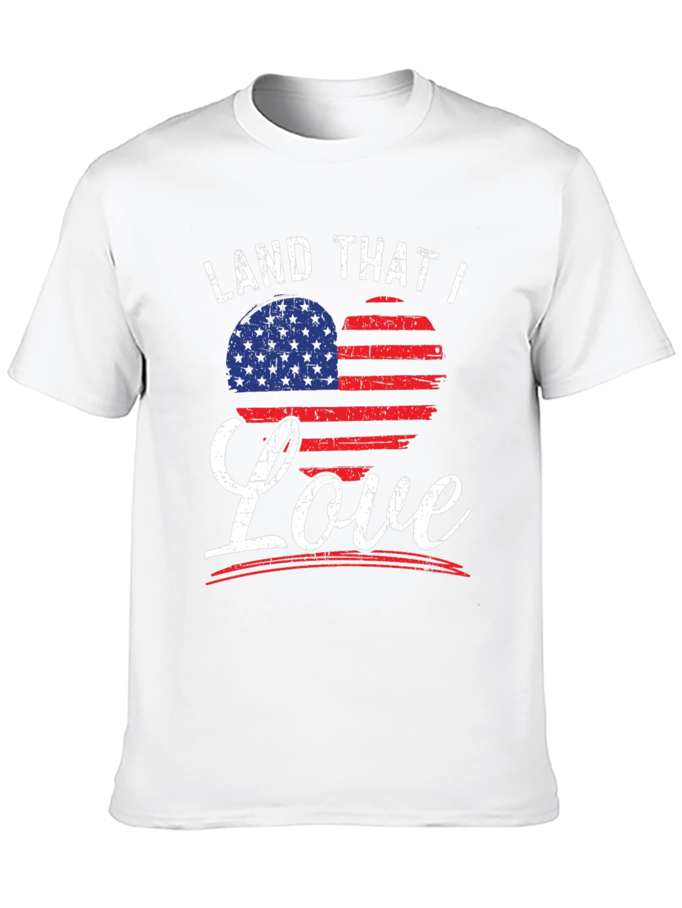 Land That I Love Patriotic Graphic Tee