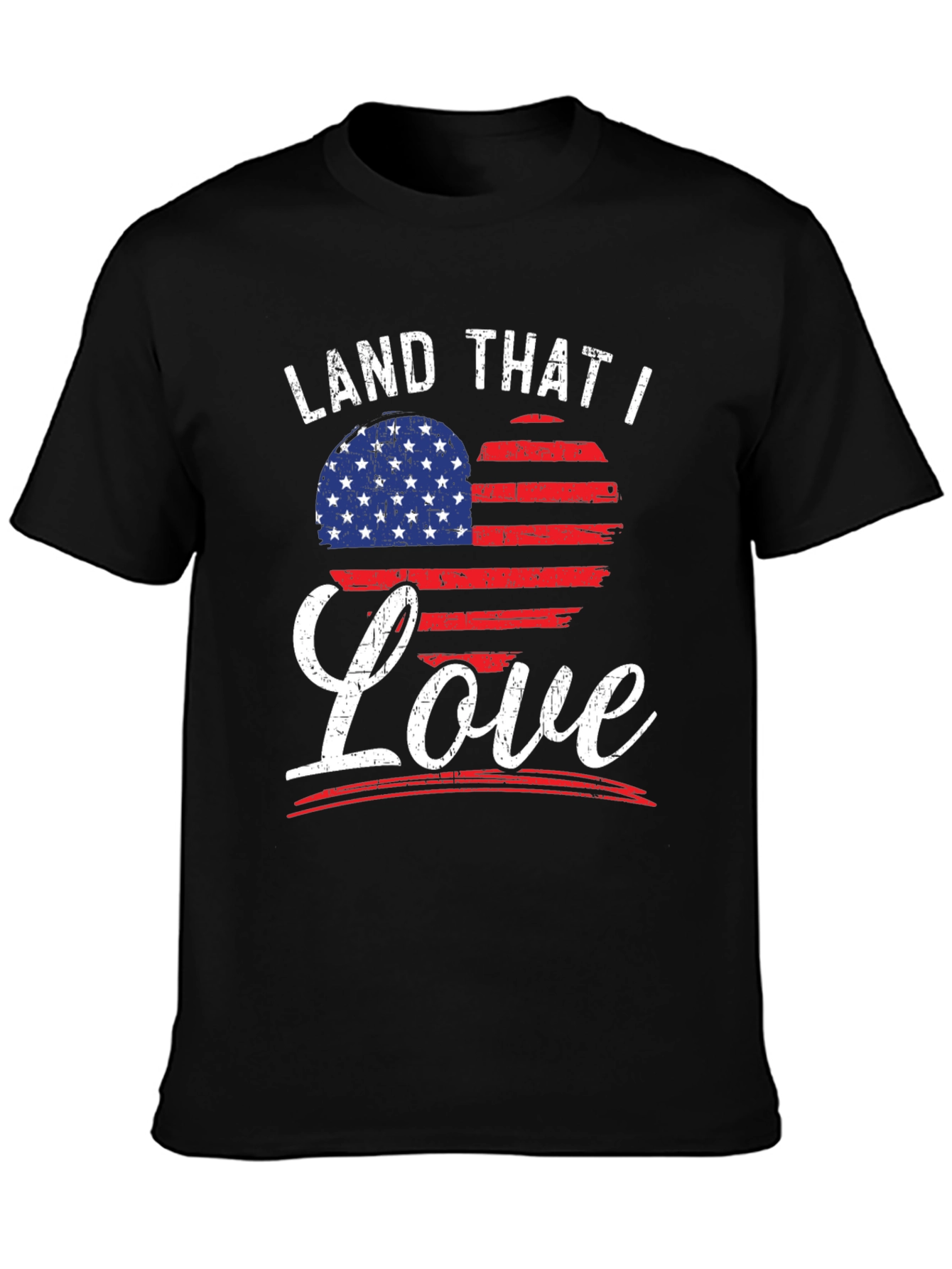 Land That I Love Patriotic Graphic Tee