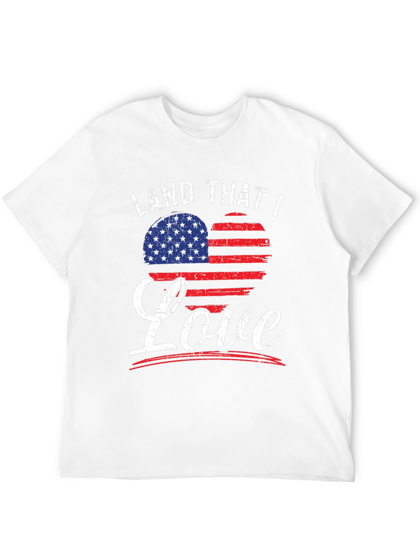 Land That I Love Patriotic Graphic Tee