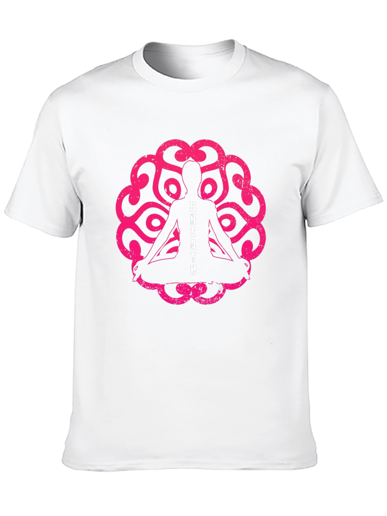 Breathe Yoga T-Shirt - Meditation & Relaxation