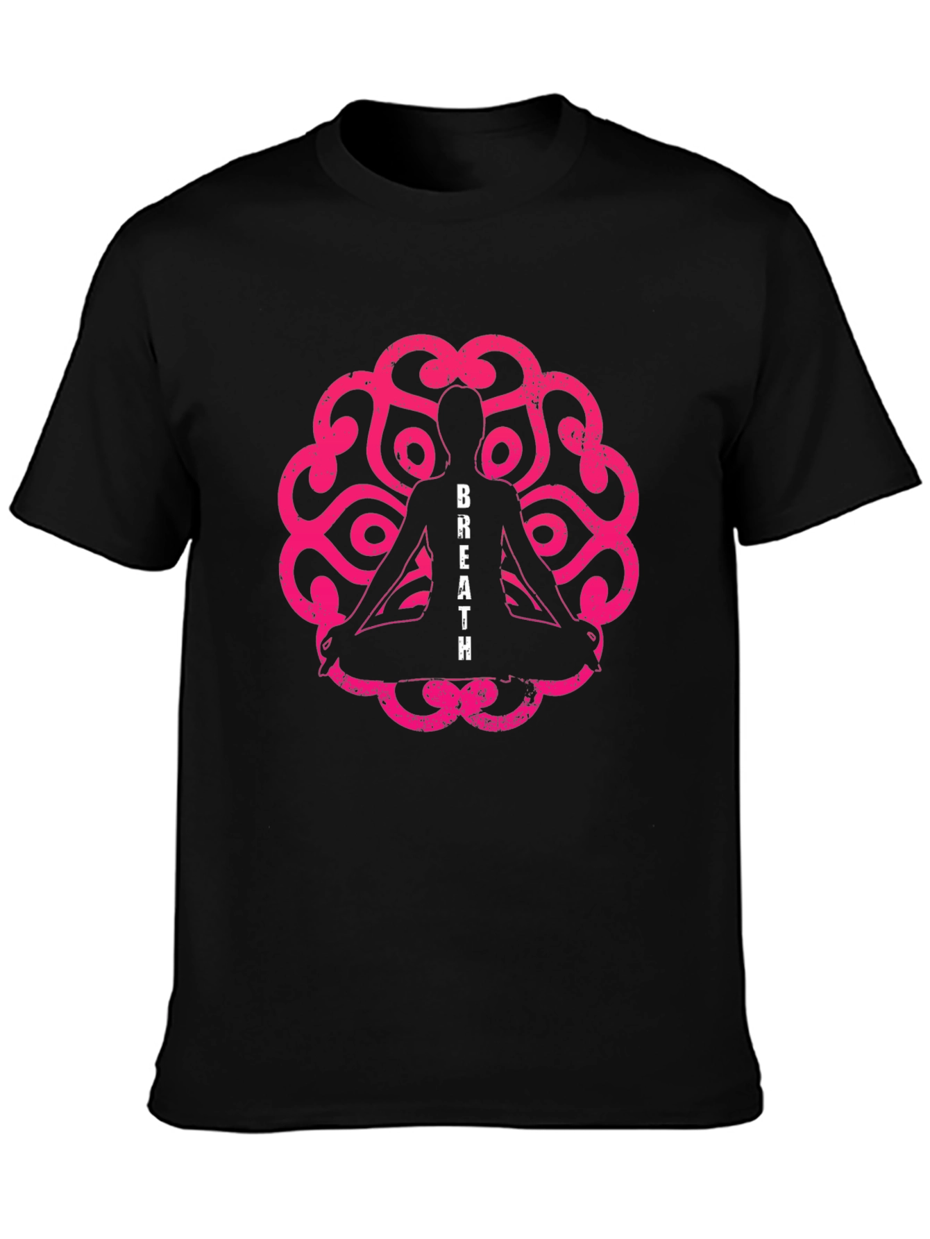 Breathe Yoga T-Shirt - Meditation & Relaxation