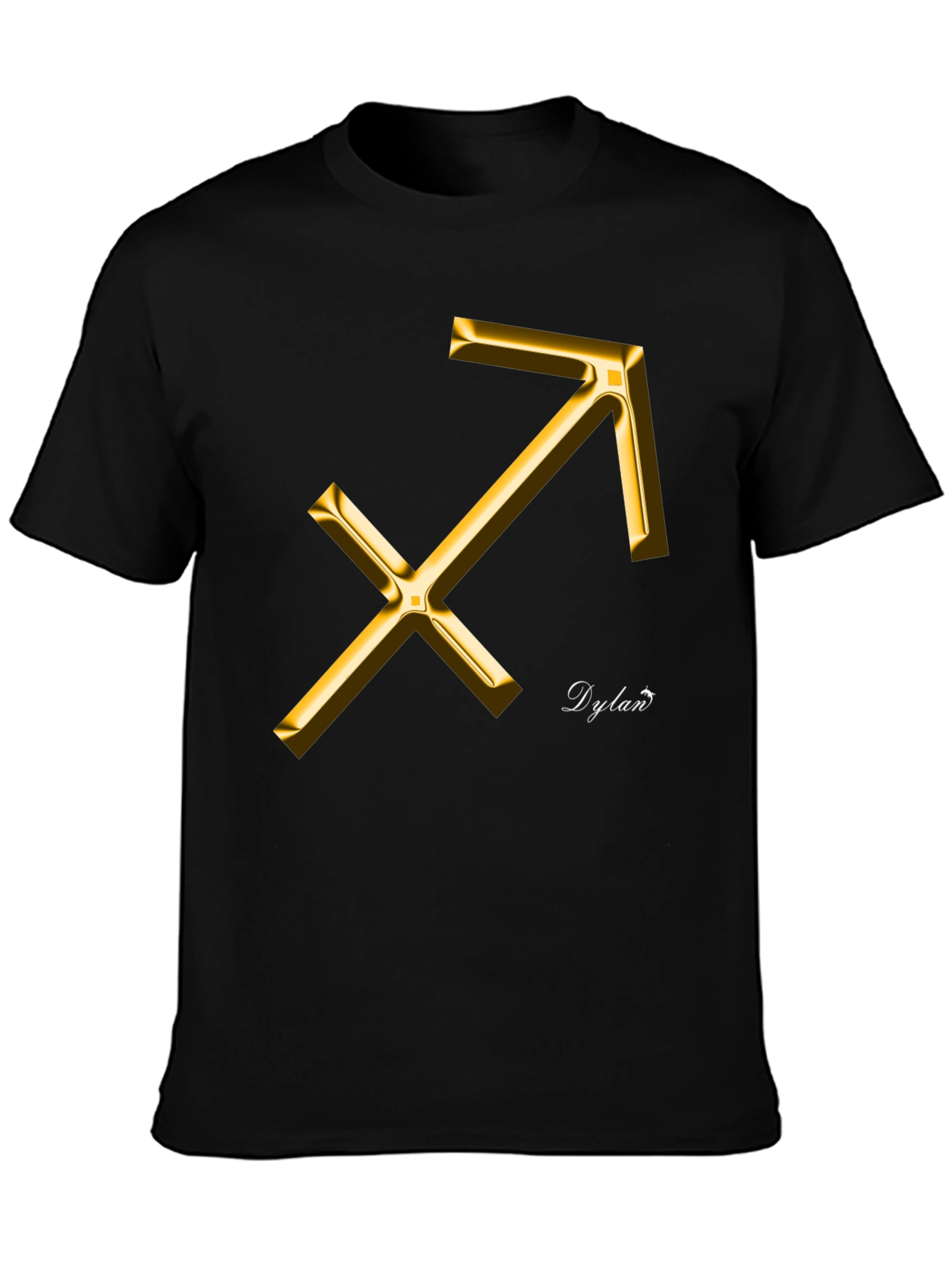 Sagittarius Zodiac Graphic Tee - Custom Name Option