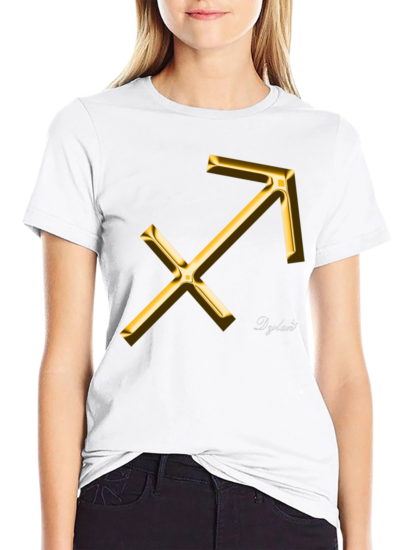 Sagittarius Zodiac Graphic Tee - Custom Name Option