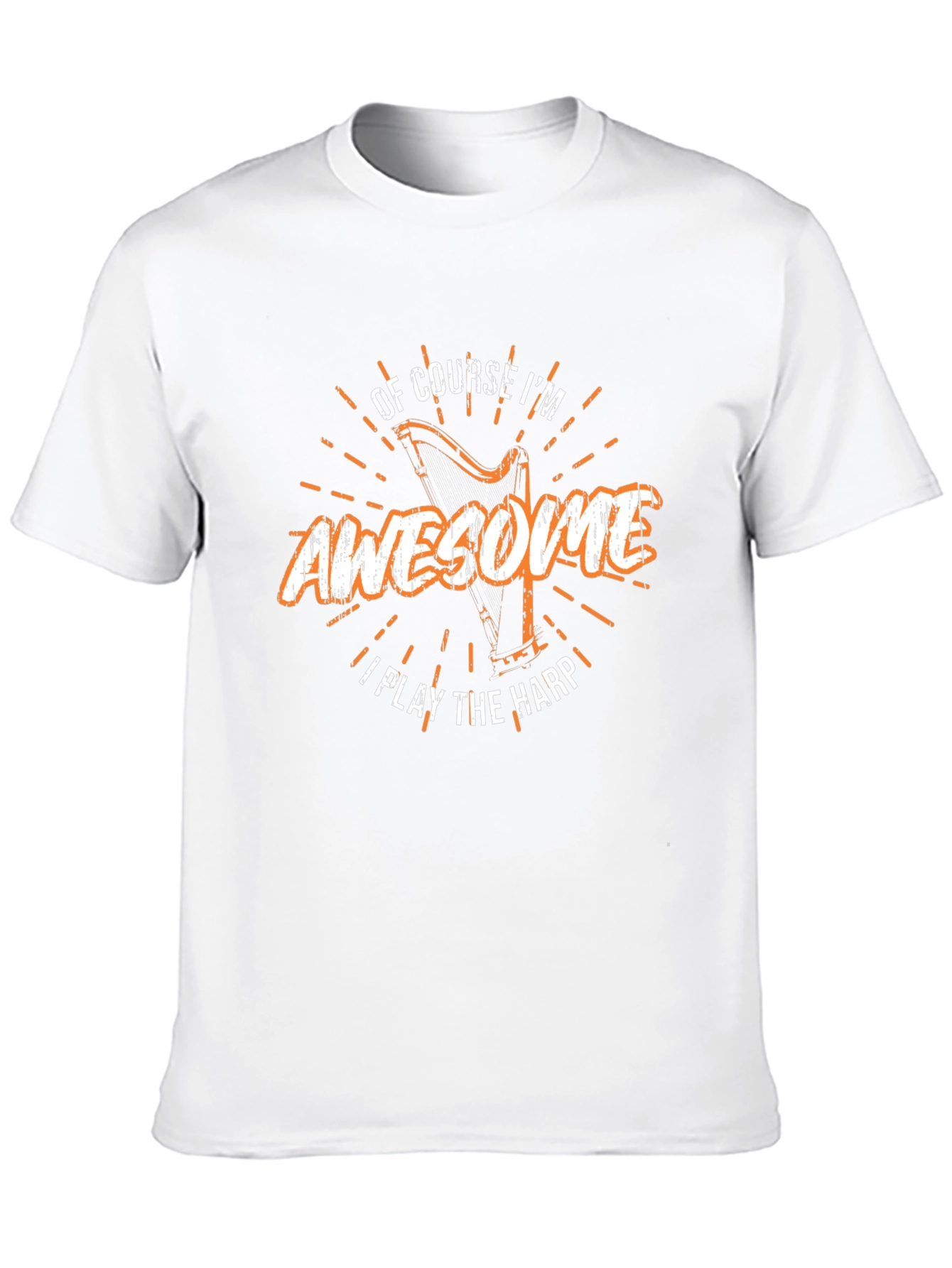 Awesome Harp Player Graphic Tee