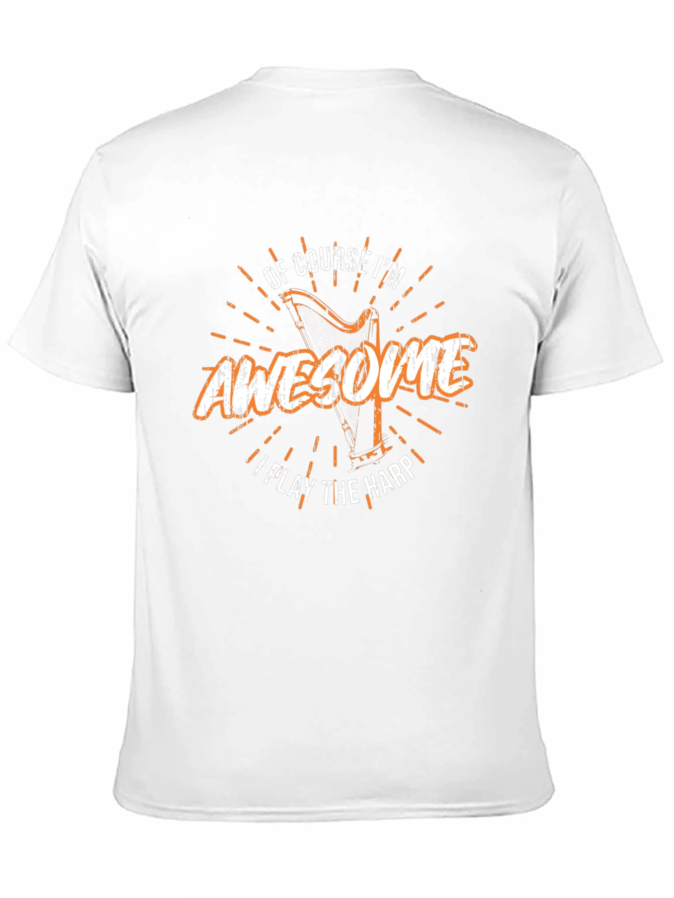 Awesome Harp Player Graphic Tee