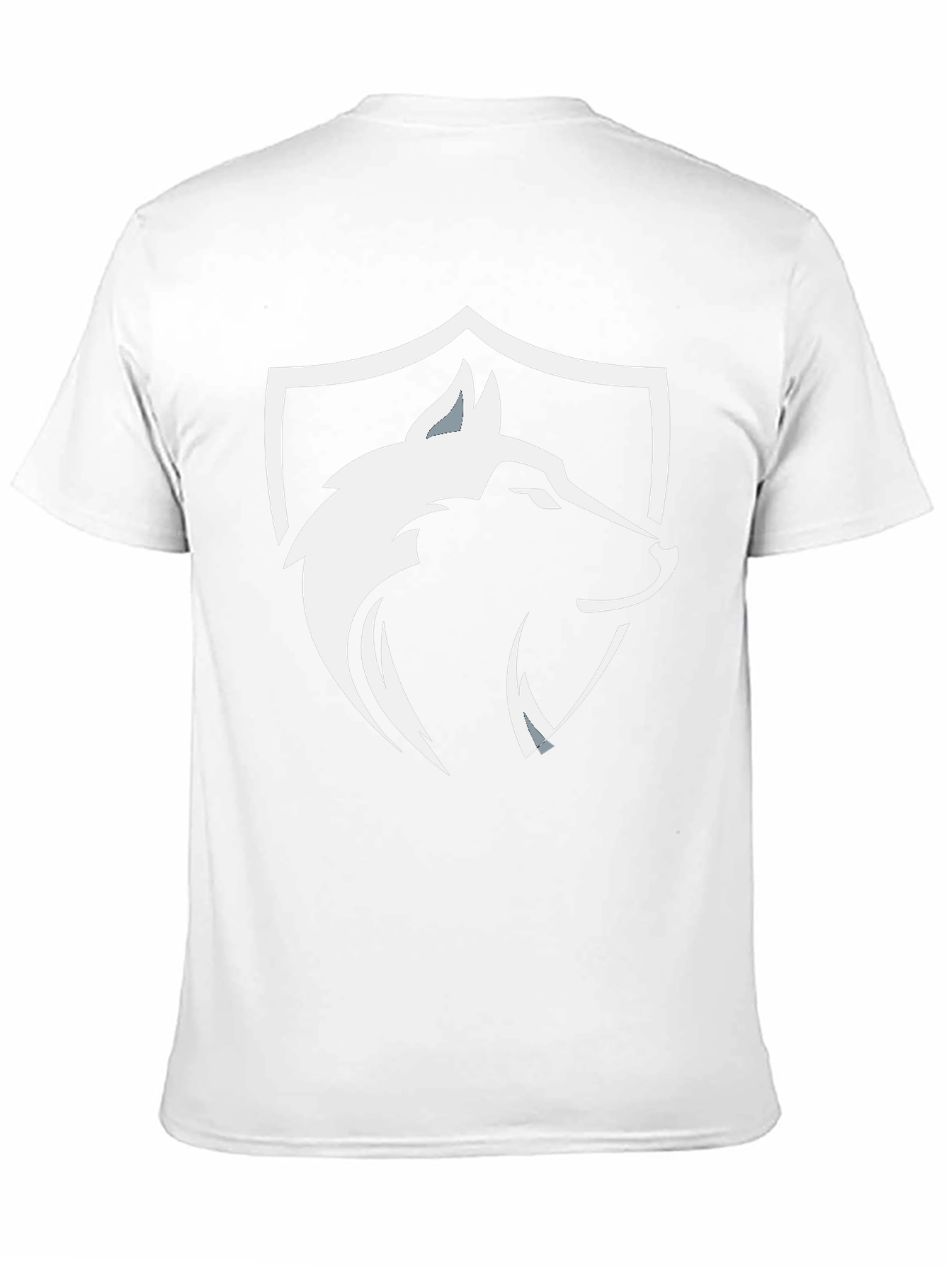 Black Wolf Shield Graphic Tee