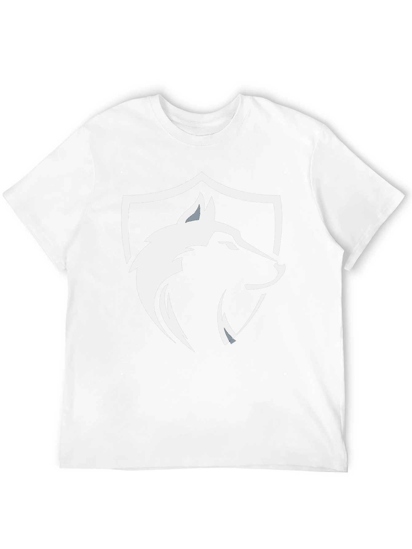 Black Wolf Shield Graphic Tee