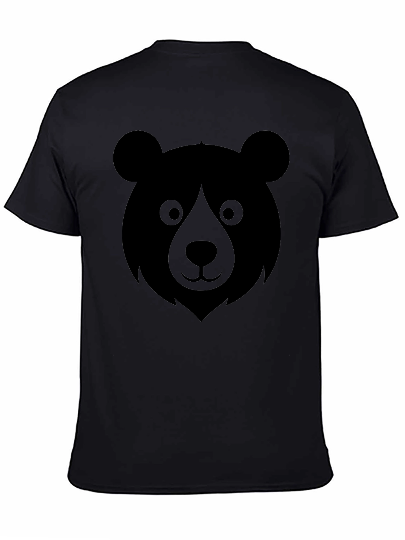 Cool Bear Graphic Black T-Shirt for Casual Wear