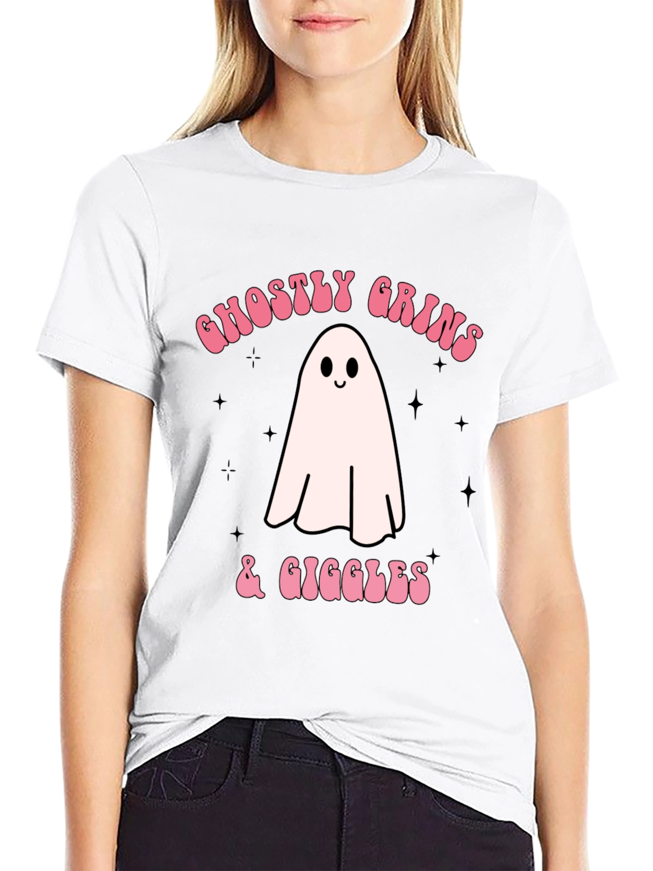 Ghostly Grins & Giggles Halloween T-Shirt