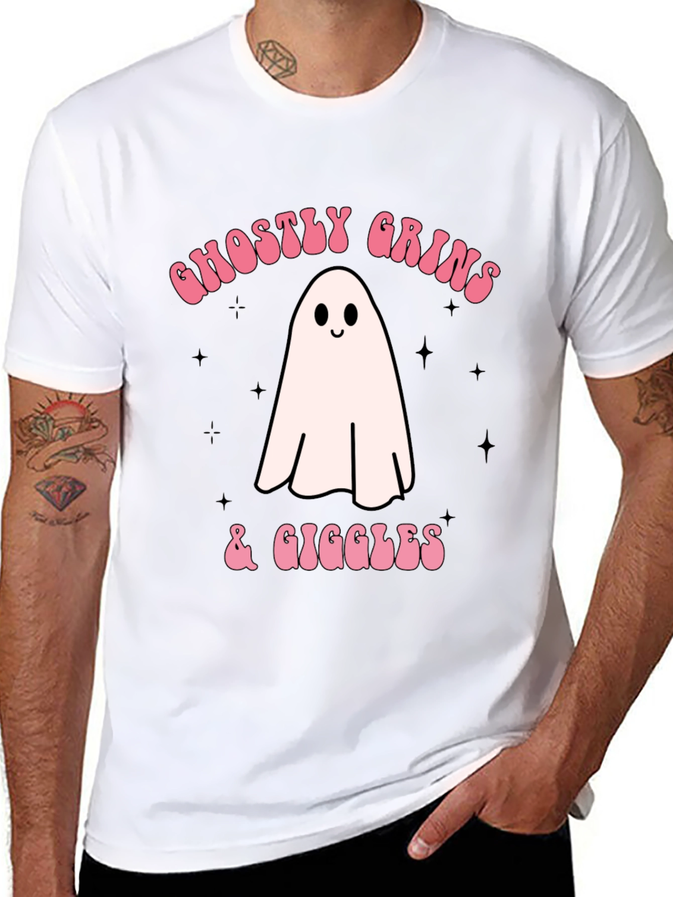 Ghostly Grins & Giggles Halloween T-Shirt