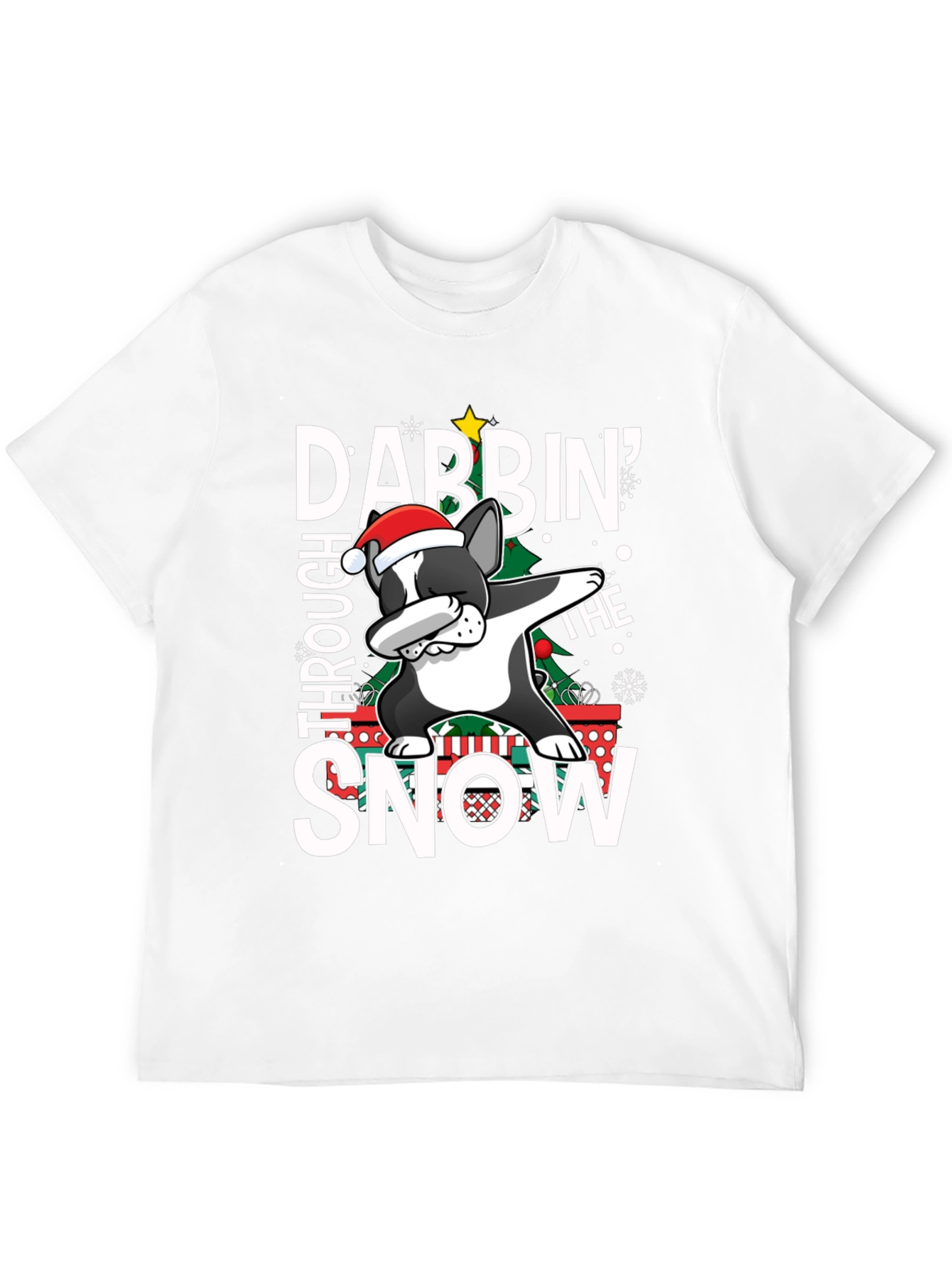 Dabbin Through the Snow Graphic T-Shirt