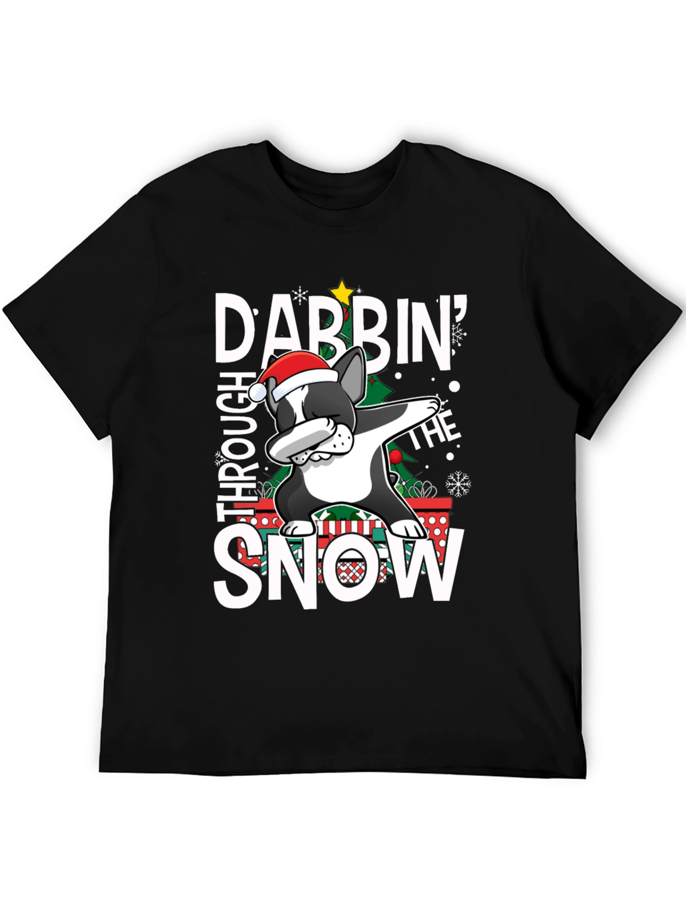Dabbin Through the Snow Graphic T-Shirt