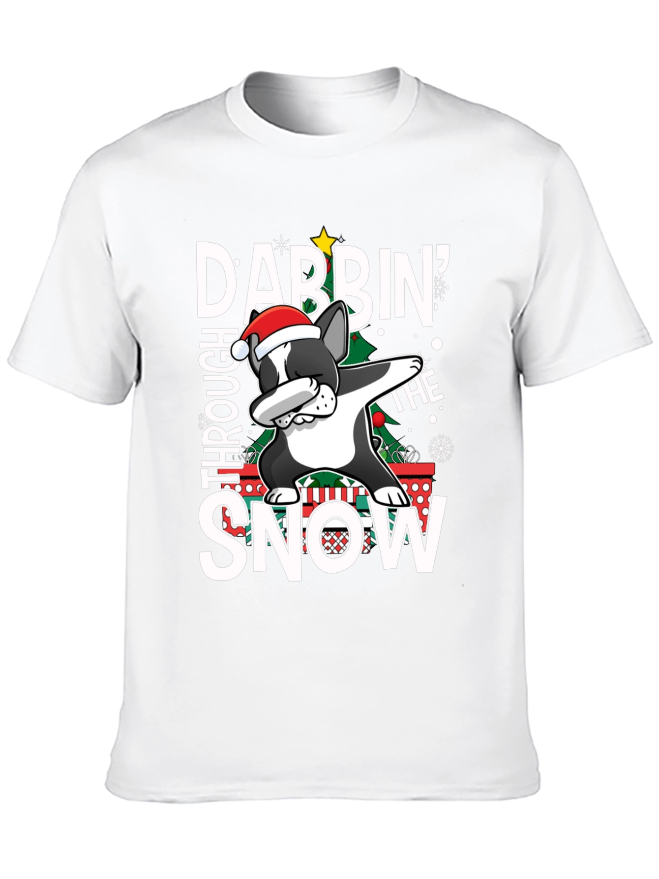 Dabbin Through the Snow Graphic T-Shirt