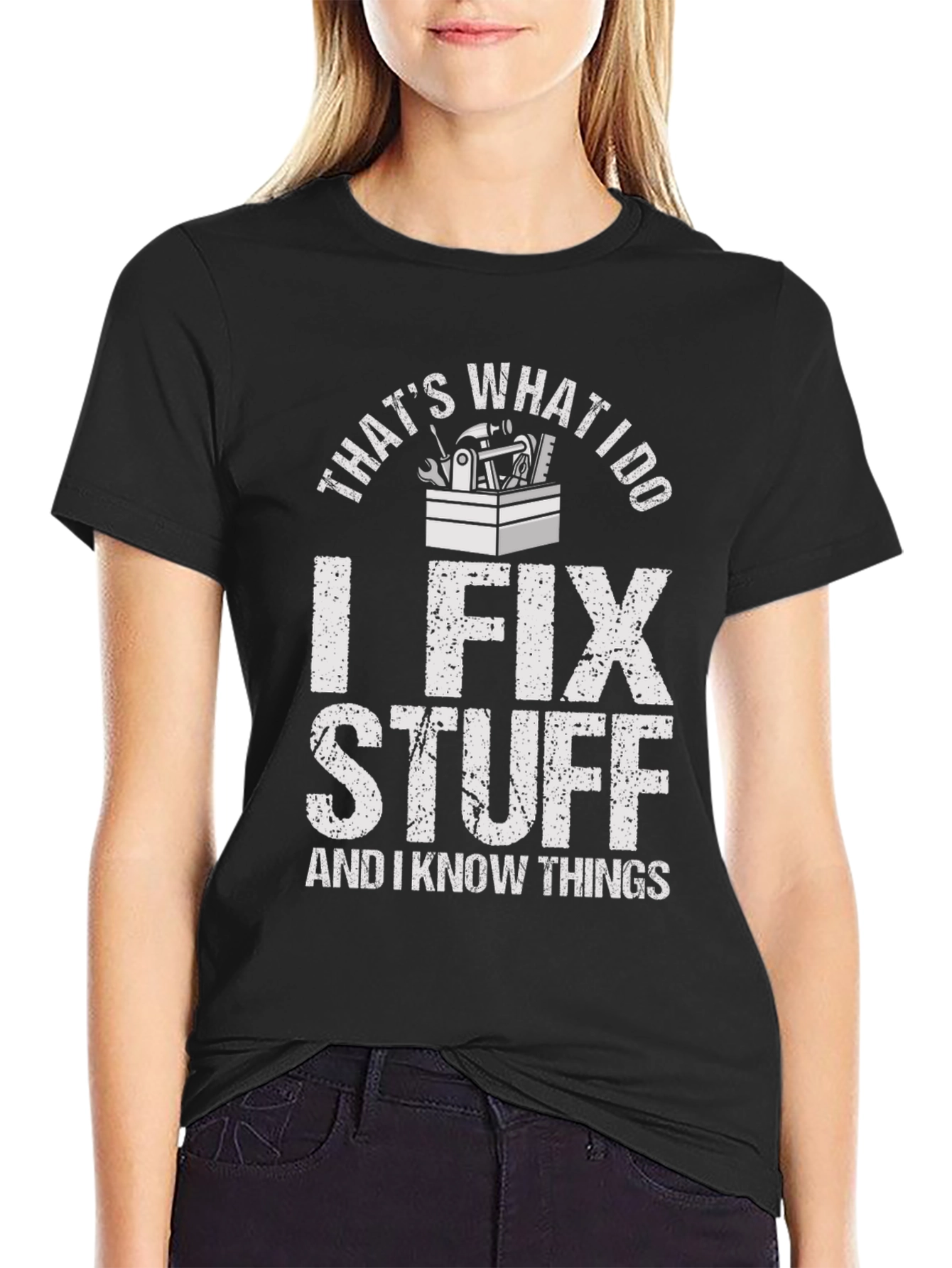 I Fix Stuff T-Shirt - Funny Mechanic Shirt