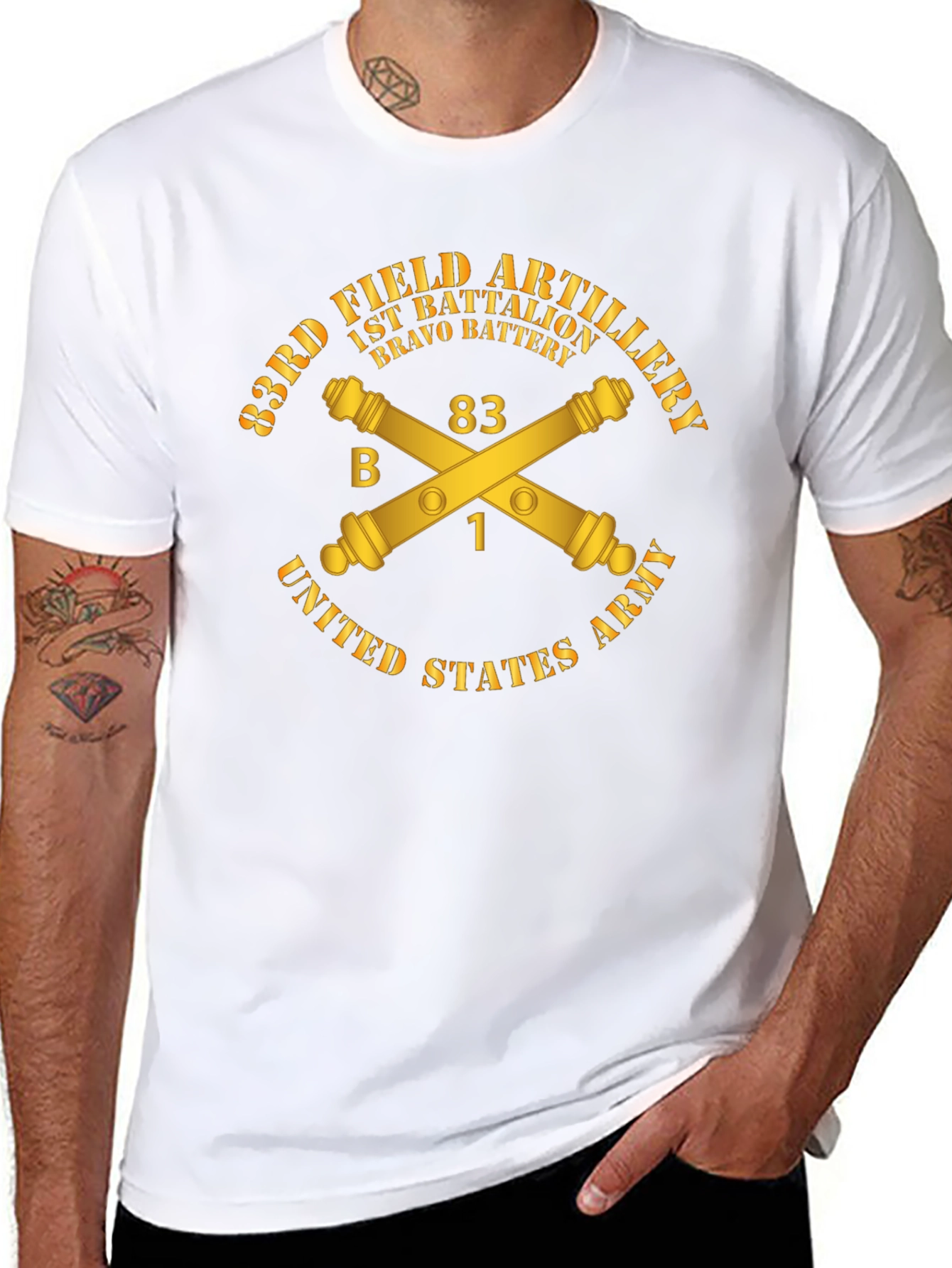 83rd Field Artillery T-Shirt - US Army Veteran Apparel