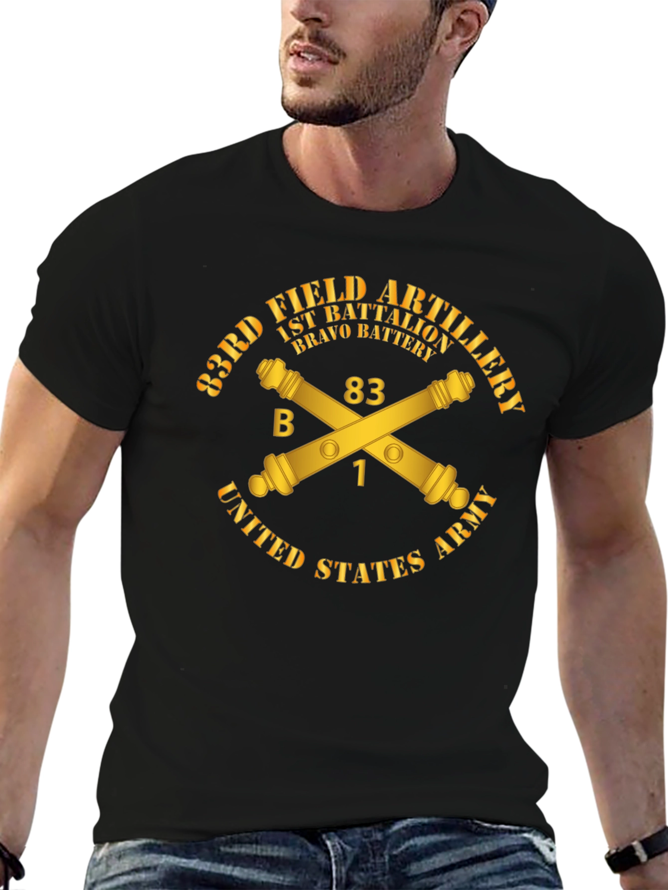 83rd Field Artillery T-Shirt - US Army Veteran Apparel