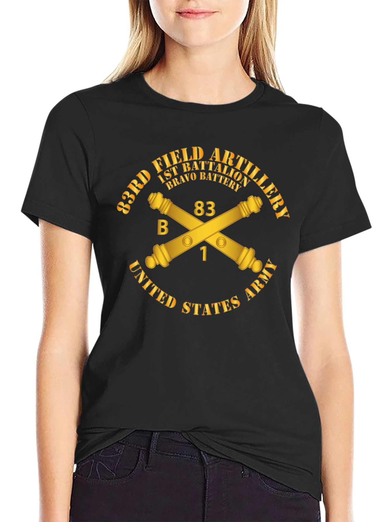 83rd Field Artillery T-Shirt - US Army Veteran Apparel