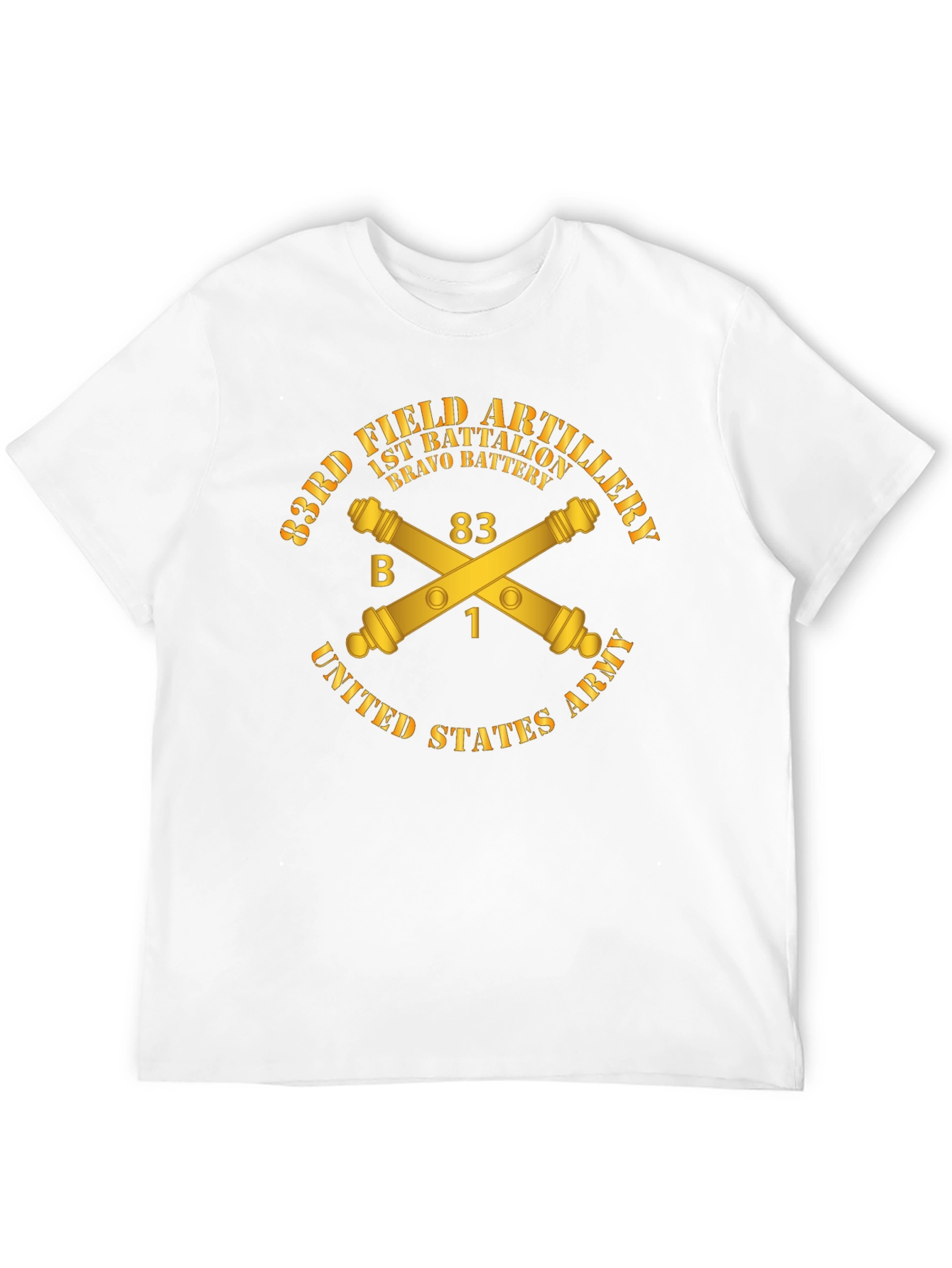 83rd Field Artillery T-Shirt - US Army Veteran Apparel
