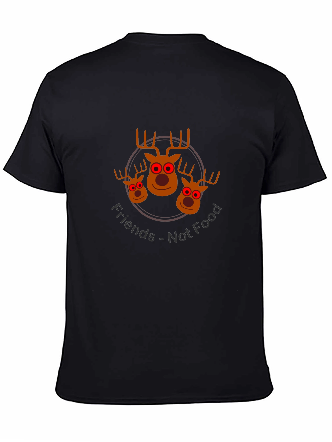 Friends Not Food Reindeer Graphic Tee
