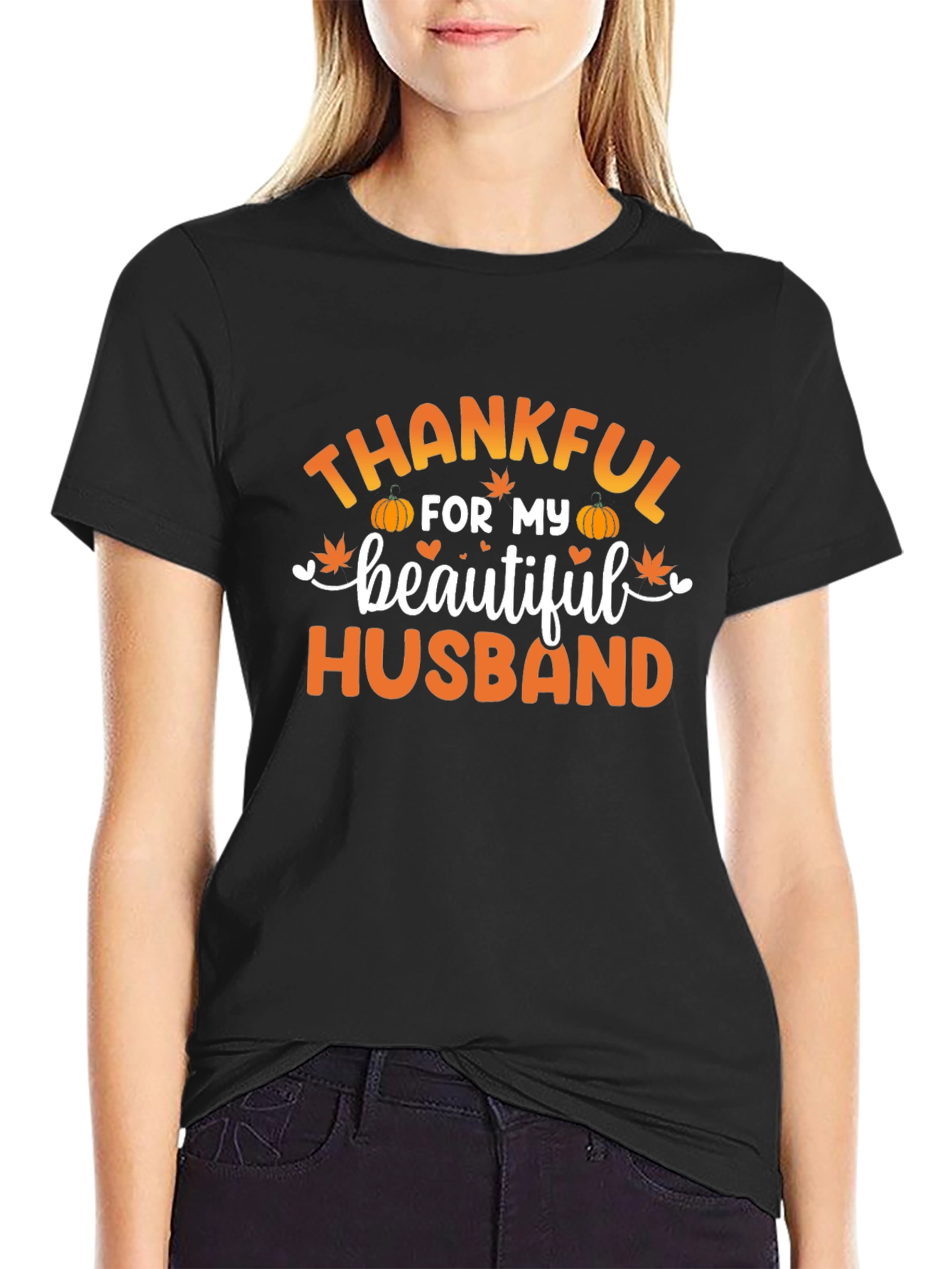 Thankful for My Beautiful Husband T-Shirt