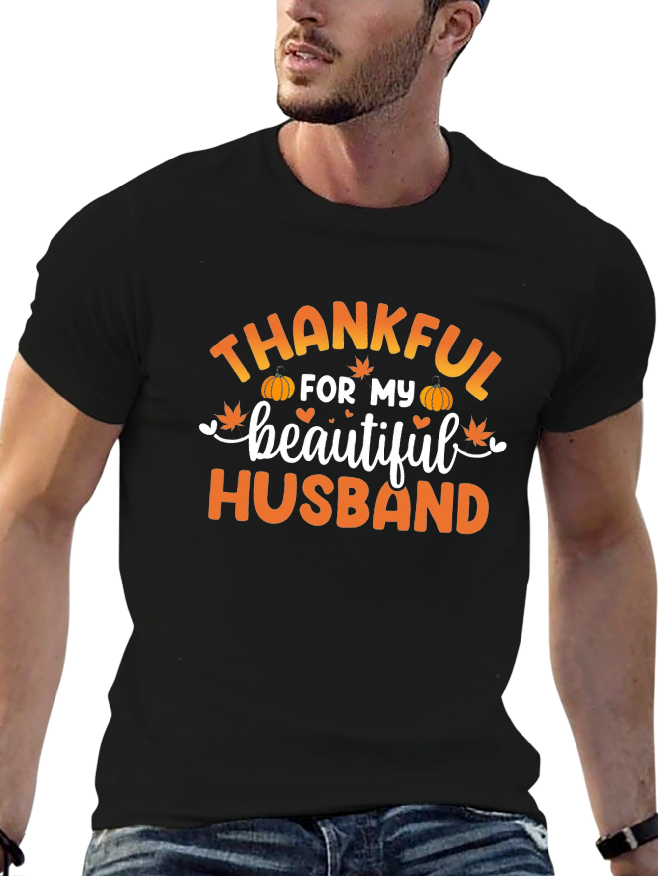 Thankful for My Beautiful Husband T-Shirt