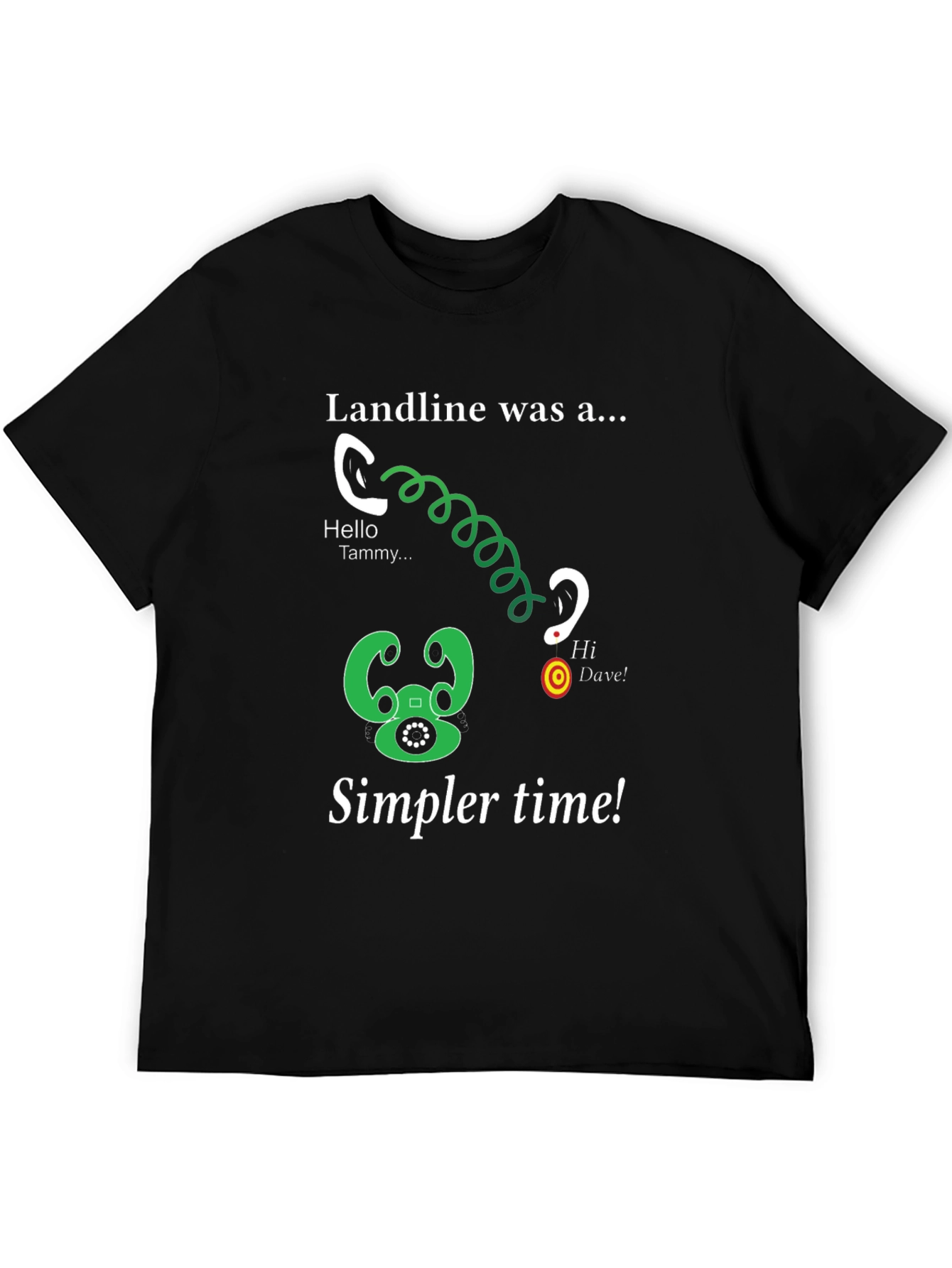 Landline Simpler Time T-Shirt