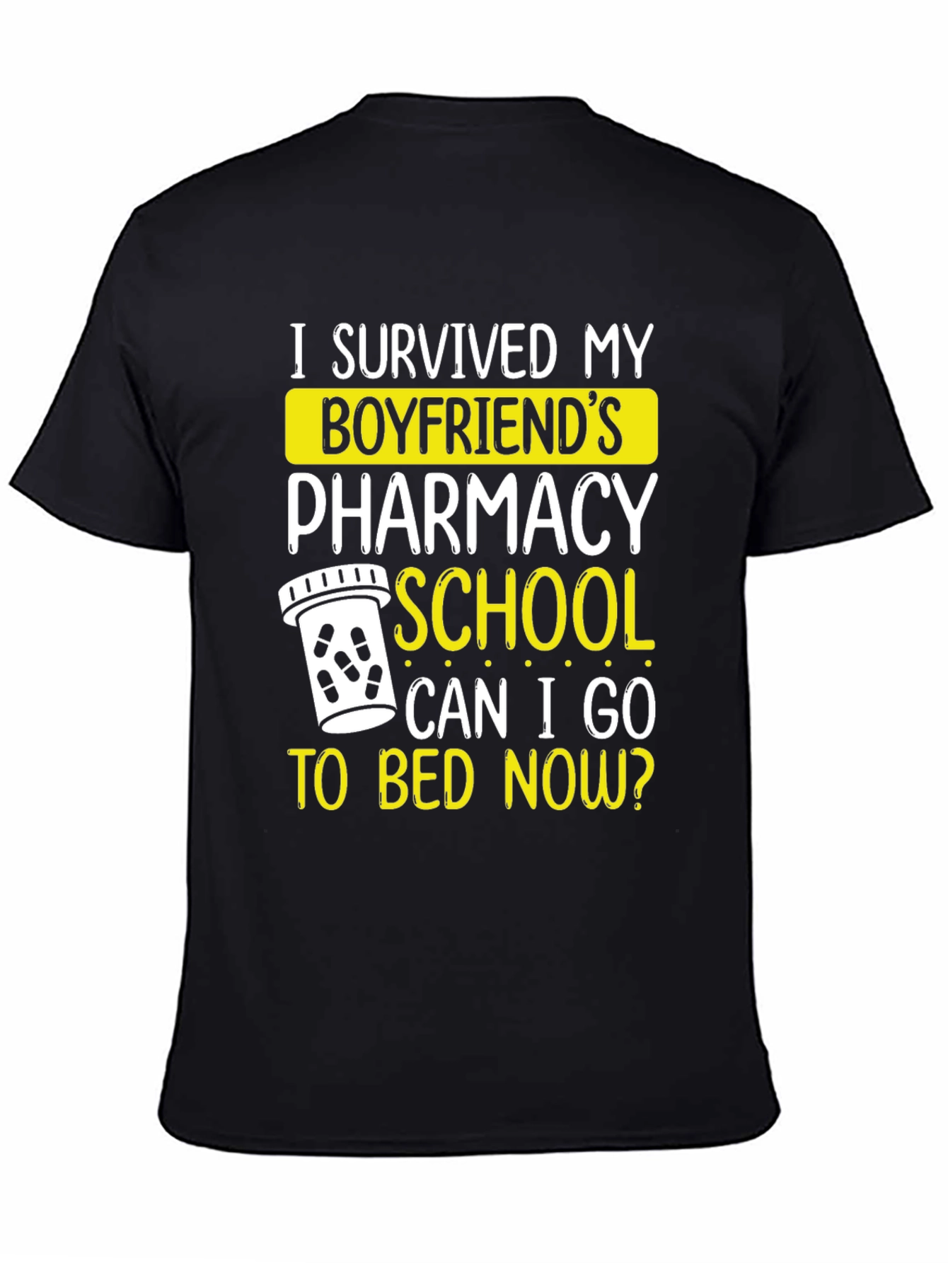 Boyfriends Pharmacy School Survivor Graphic Tee