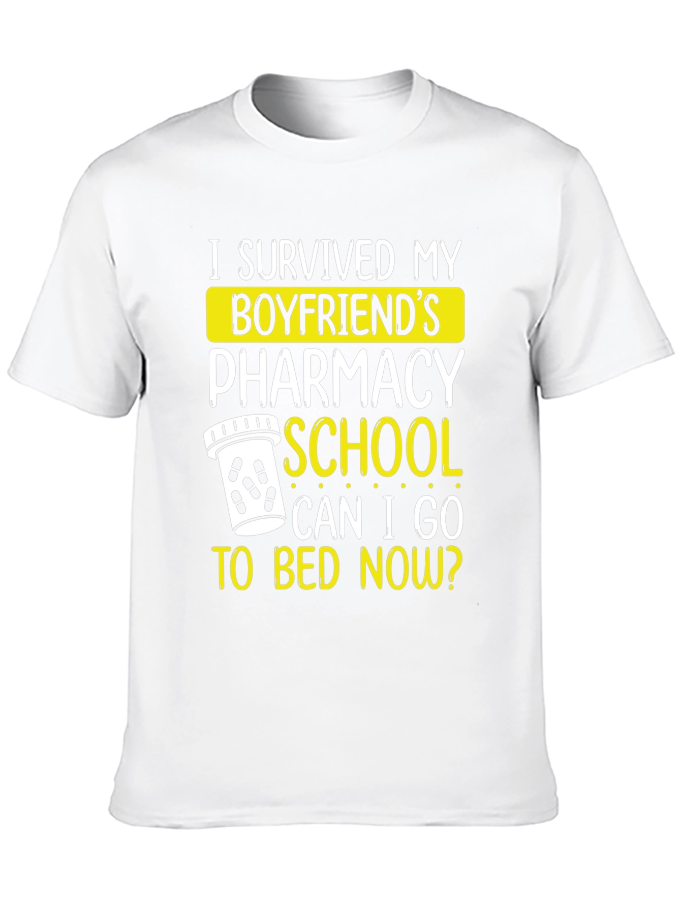 Boyfriends Pharmacy School Survivor Graphic Tee