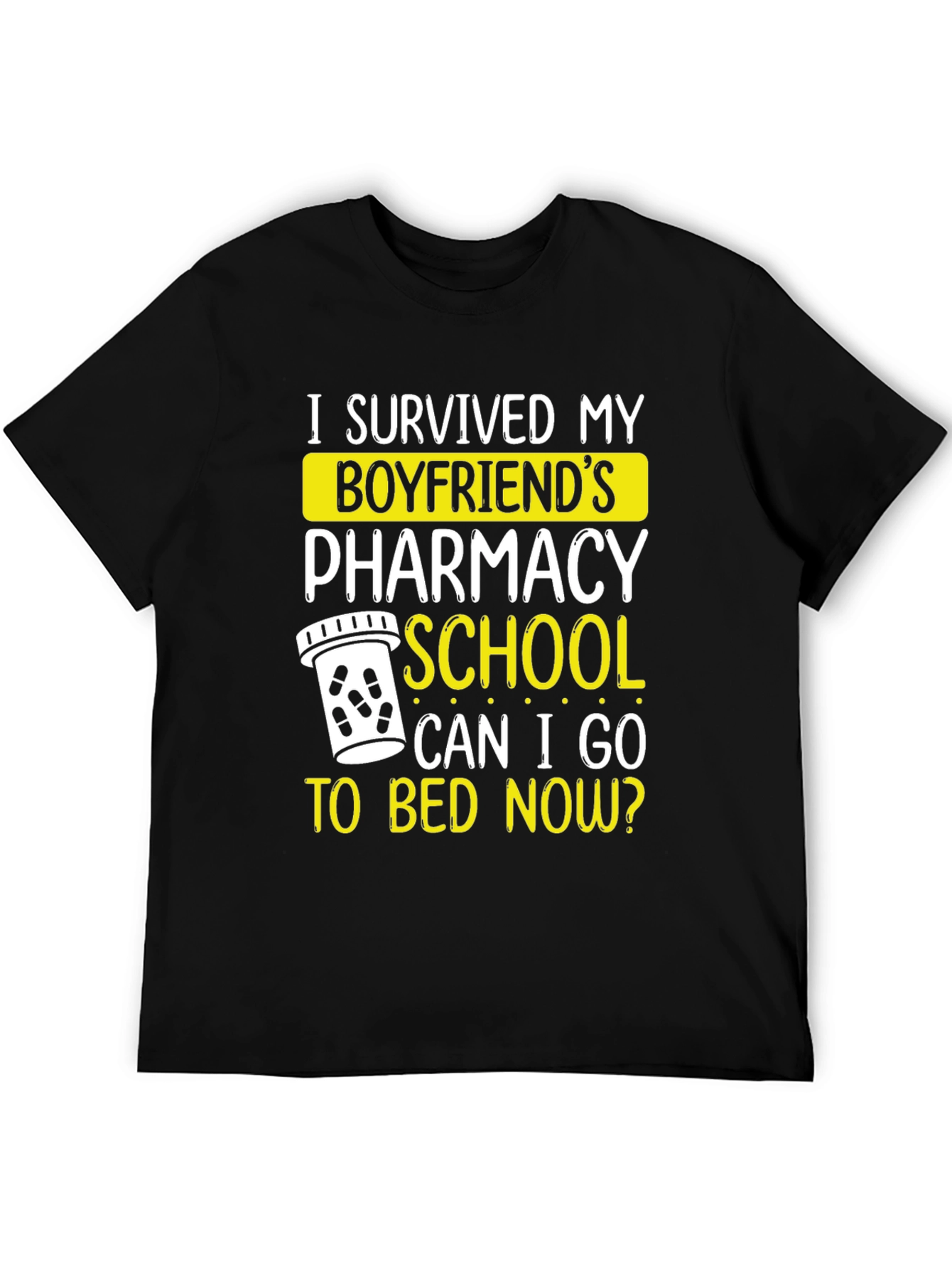 Boyfriends Pharmacy School Survivor Graphic Tee