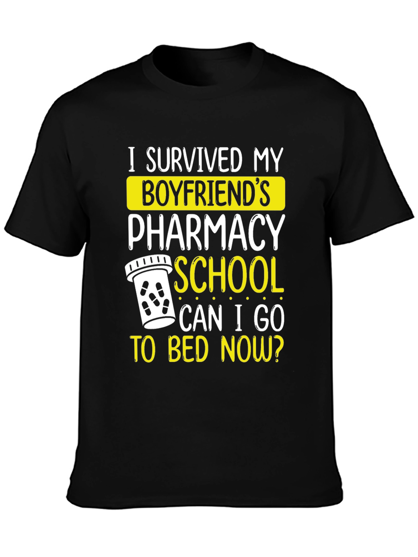 Boyfriends Pharmacy School Survivor Graphic Tee