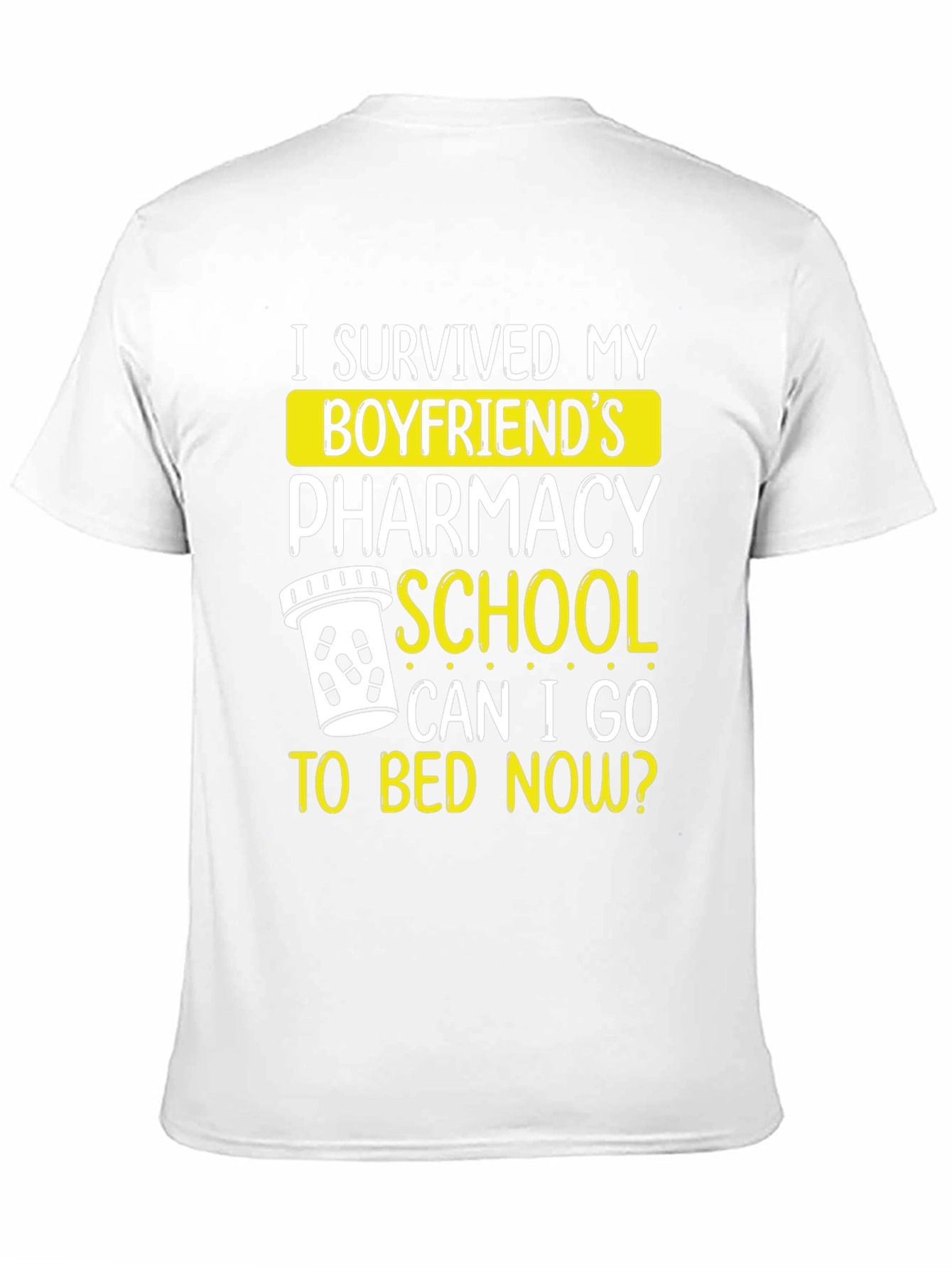 Boyfriends Pharmacy School Survivor Graphic Tee